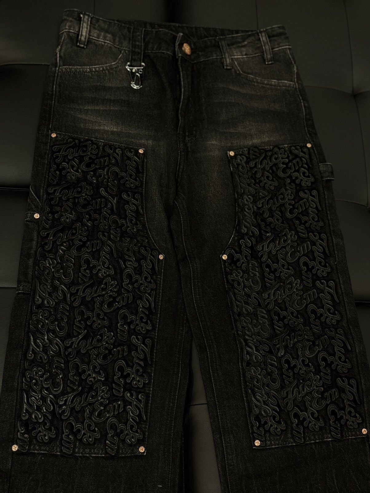 Other Fuck EM Denim Pants Black Size (30) Size US 30 / EU 46 - 4 Thumbnail