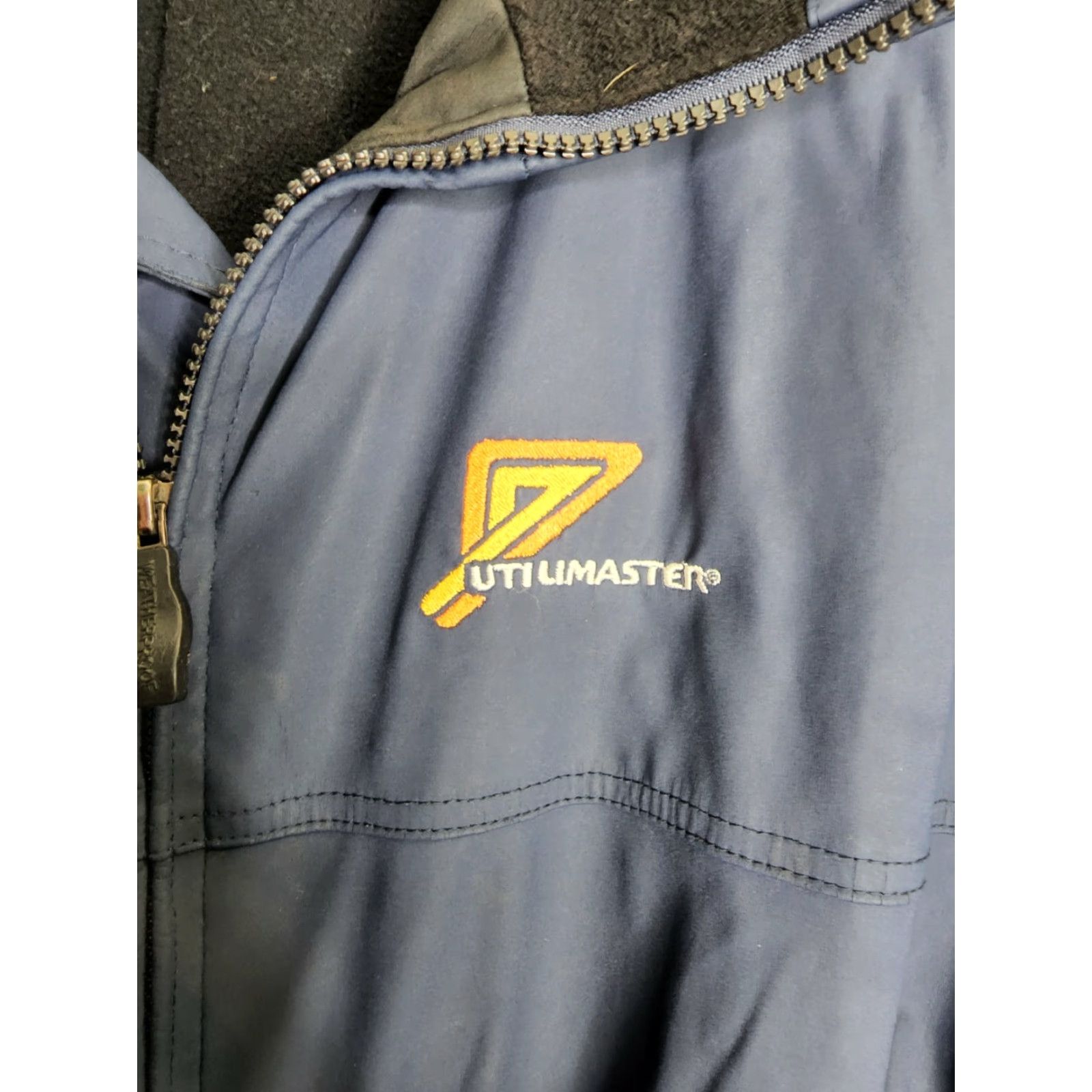 Weatherproof VINTAGE Weatherproof Utilimaster Jacket Mens L Full Zip Blue Distressed Size US L / EU 52-54 / 3 - 3 Thumbnail