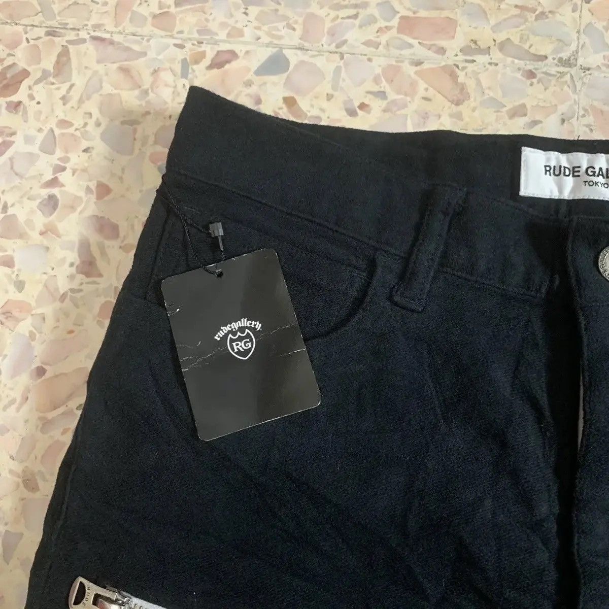 RUDE GALLERY SAMPLE 💥RG W28 L31 BONDAGE PUNK STYLE MULTI ZIPPER TROUSERS Size US 28 / EU 44 - 9 Thumbnail