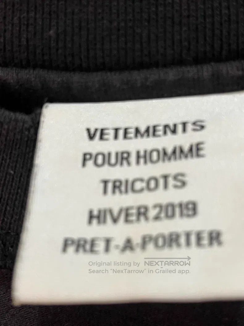 Vetements VETEMENTS Printed Two-Way Wear Long Sleeve Size US XS / EU 42 / 0 - 3 Thumbnail