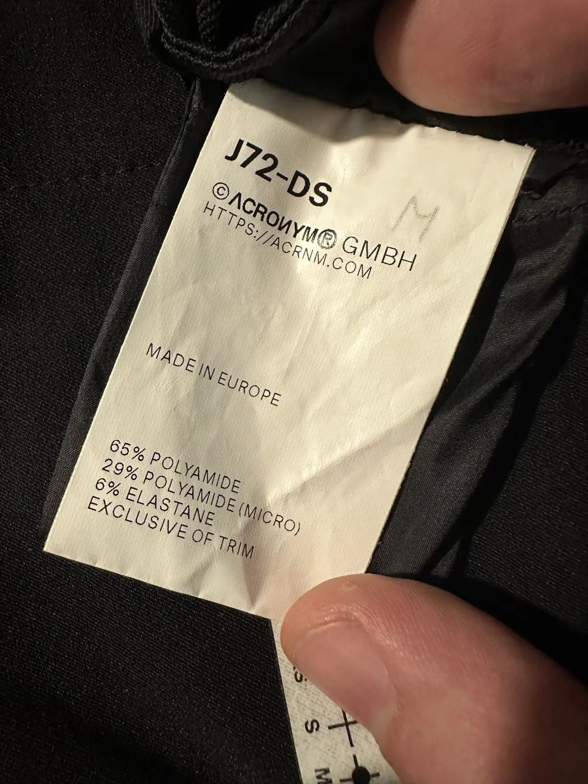 Acronym ACRONYM J72-DS SS18 size M Size US M / EU 48-50 / 2 - 6 Thumbnail