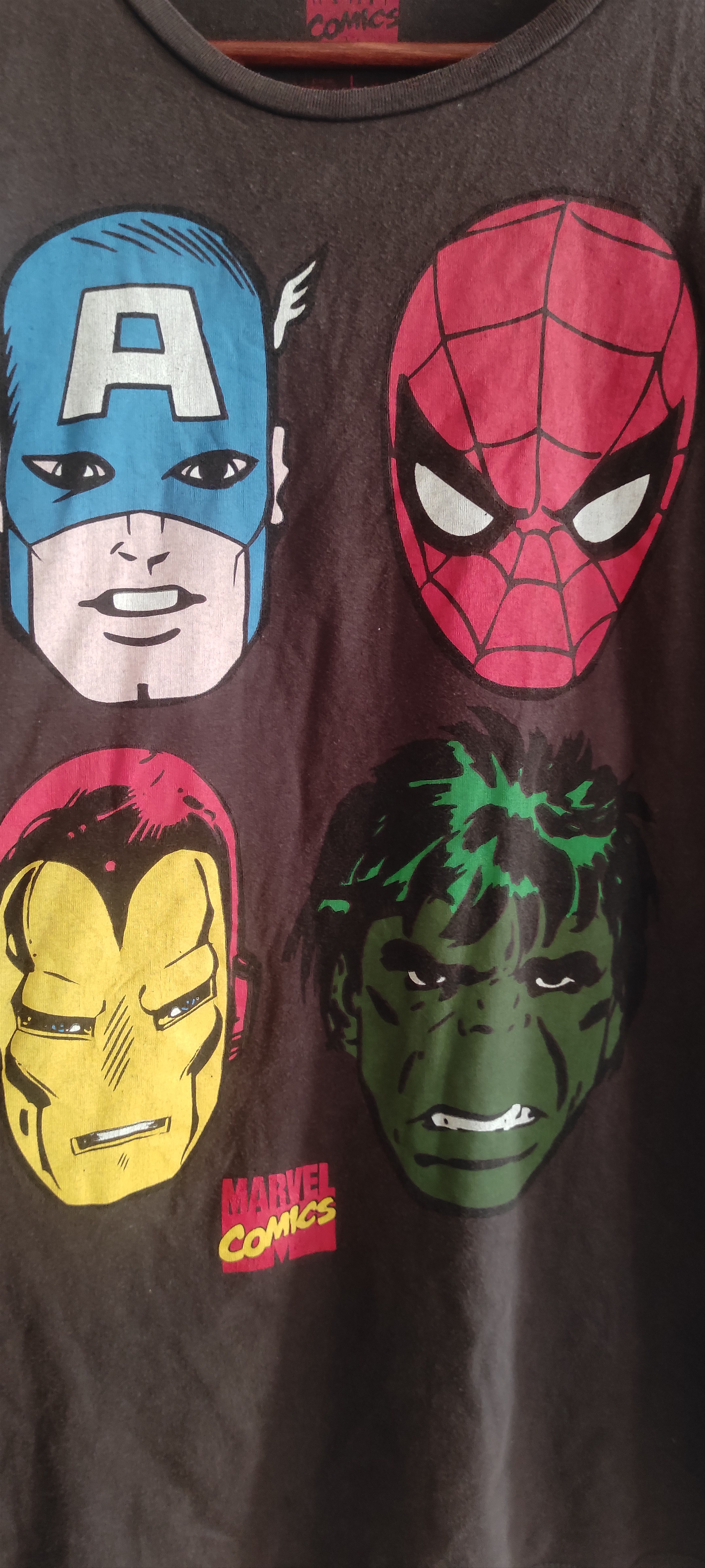 Marvel Comics × Springfield × Vintage Marvel Comics Shirt Captain America Spider Man Iron Man Hulk Size US L / EU 52-54 / 3 - 2 Thumbnail