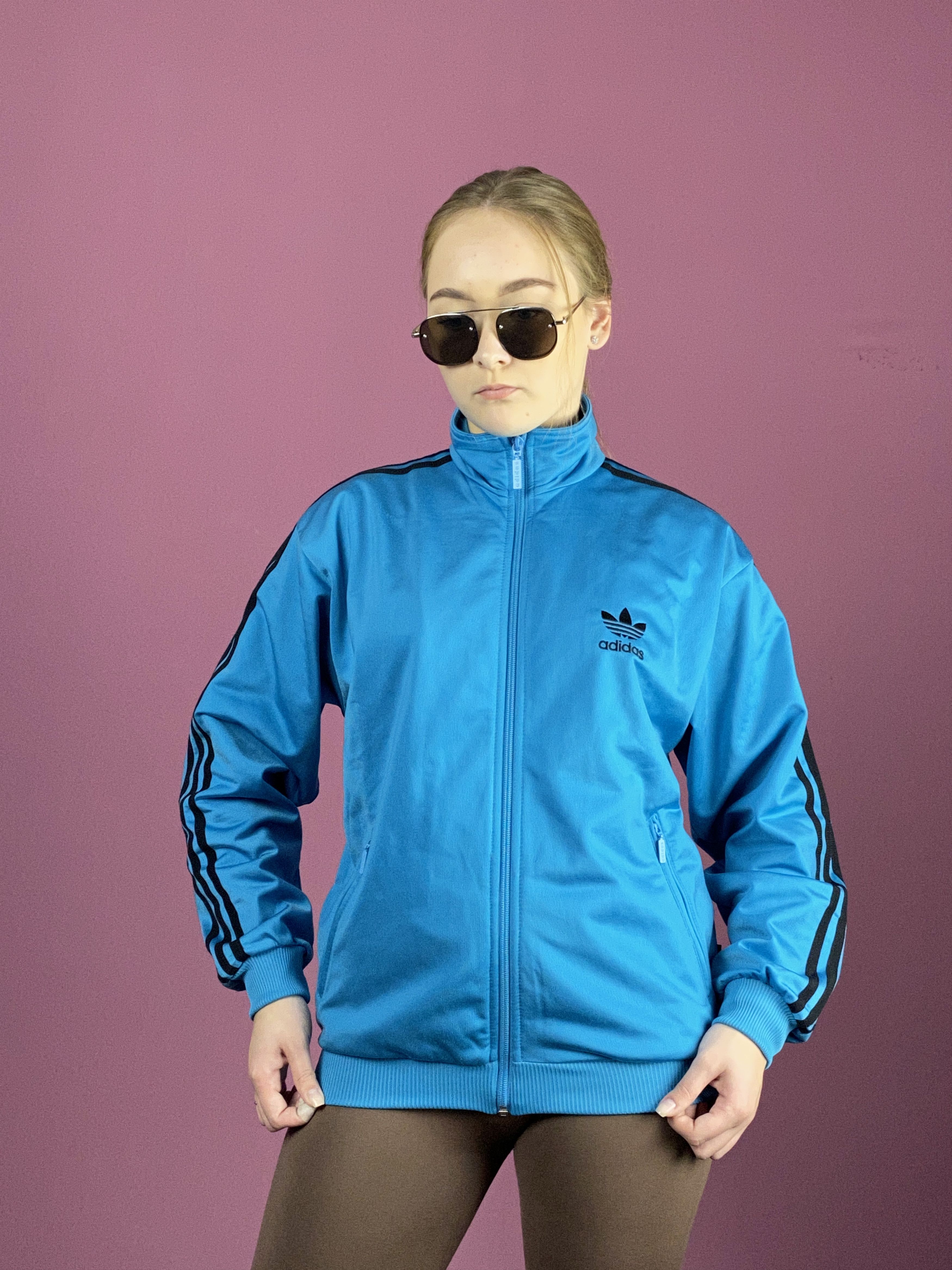 Adidas Streetwear Vintage Vintage Adidas orchid track jacket Grailed