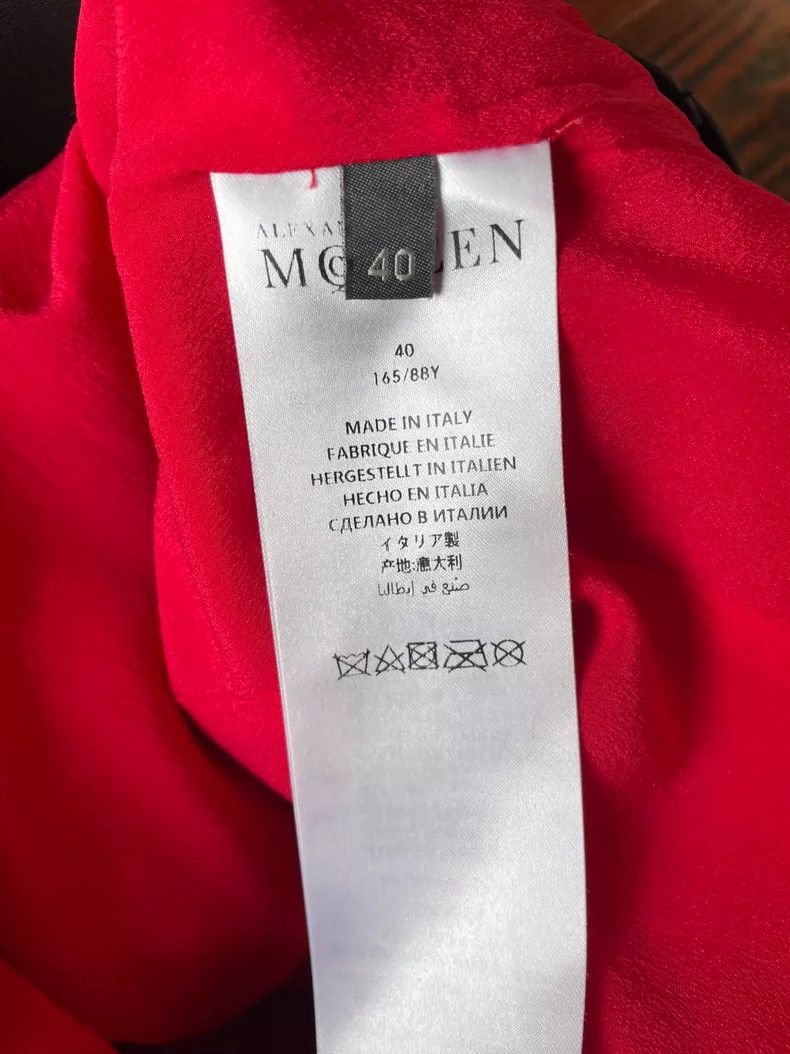 Alexander McQueen Alexander McQUEEN size 40 Sheepskin dress Nextarrow-2505 Size M / US 6-8 / IT 42-44 - 3 Thumbnail