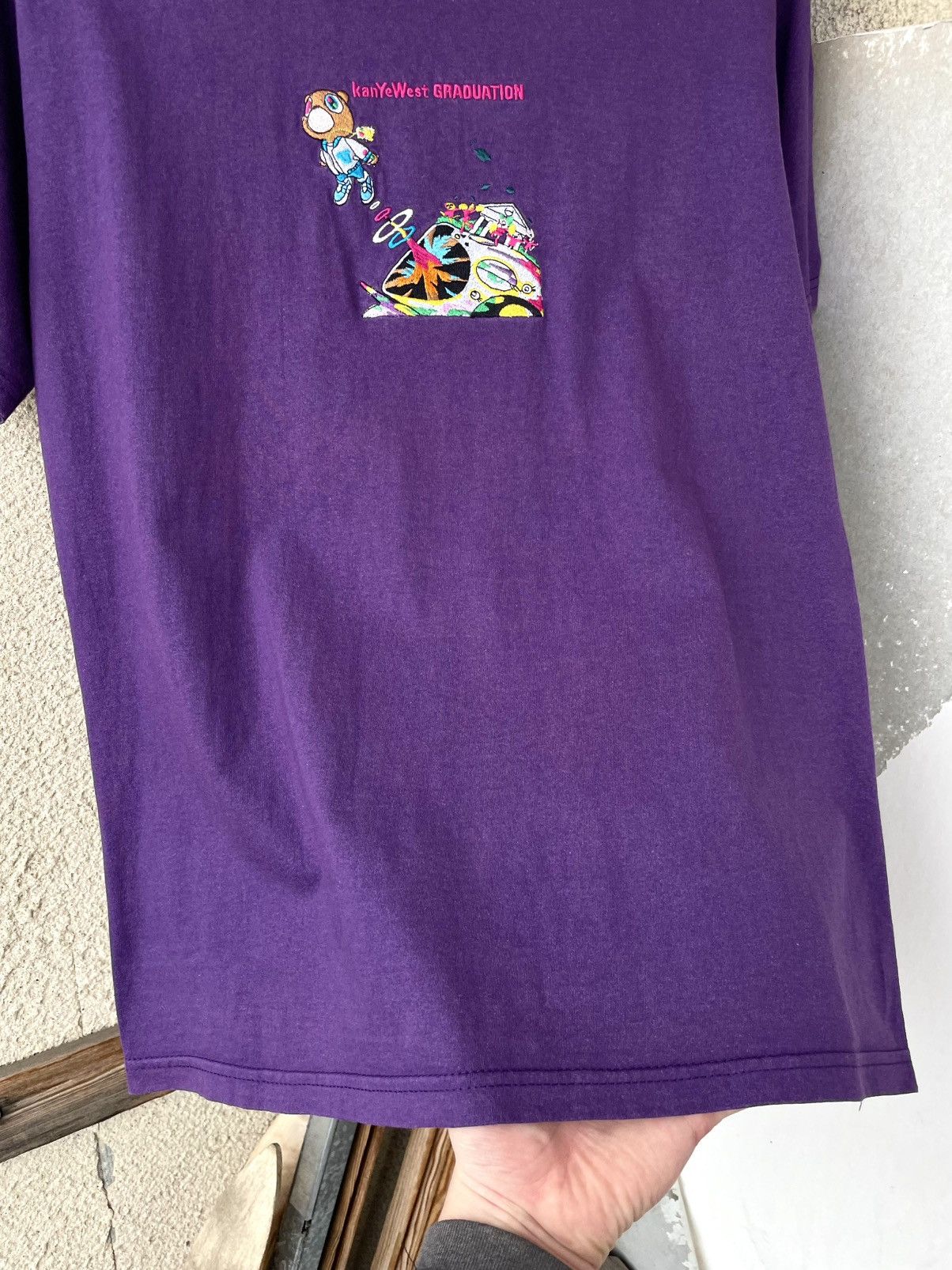 Band Tees Collection 26 Glasgow Kanye Graduation Embroidered T-Shirt Size US L / EU 52-54 / 3 - 6 Thumbnail