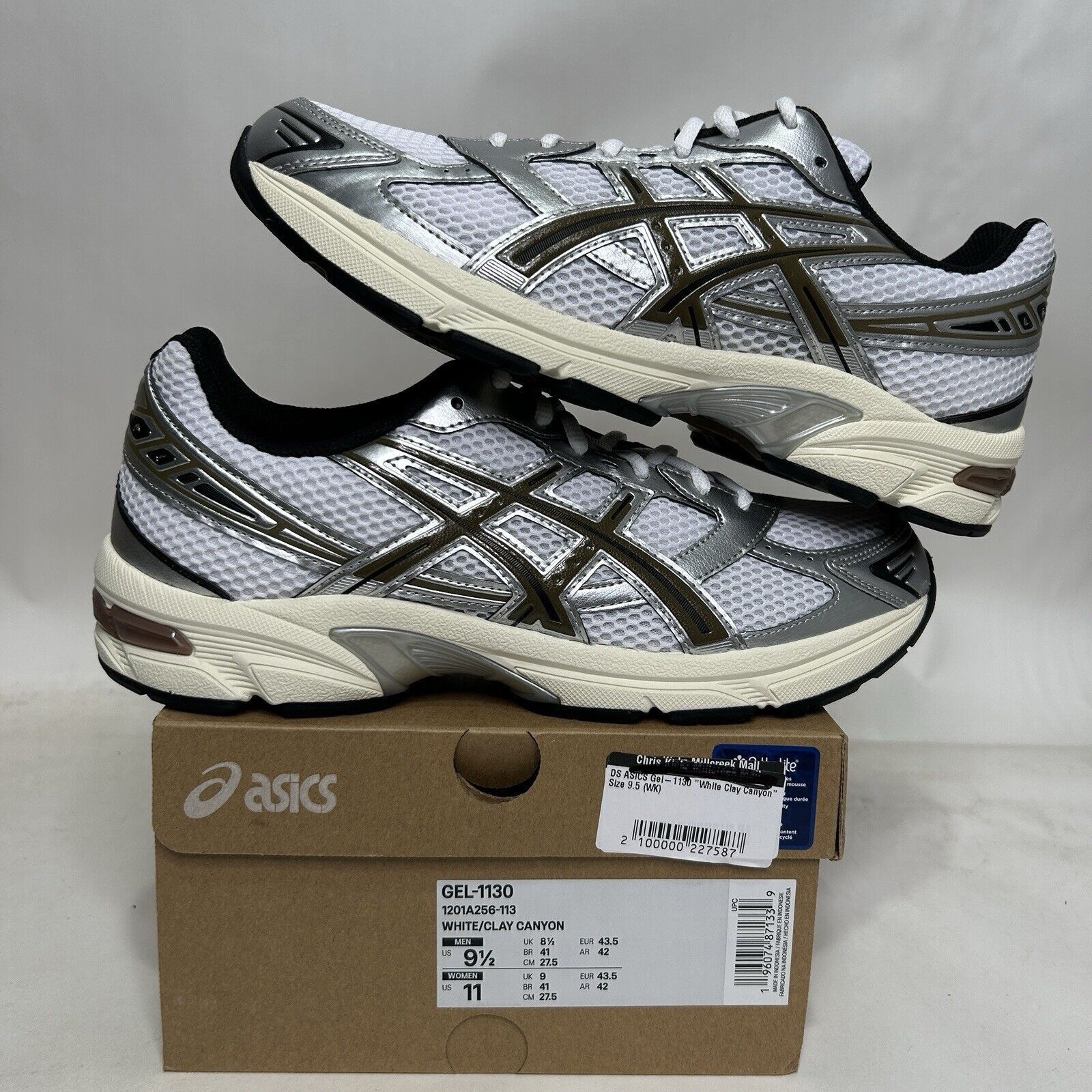 Asics ASICS Gel-1130 “White Clay Canyon” 2024 Size US 9.5 / EU 42-43 - 1 Thumbnail