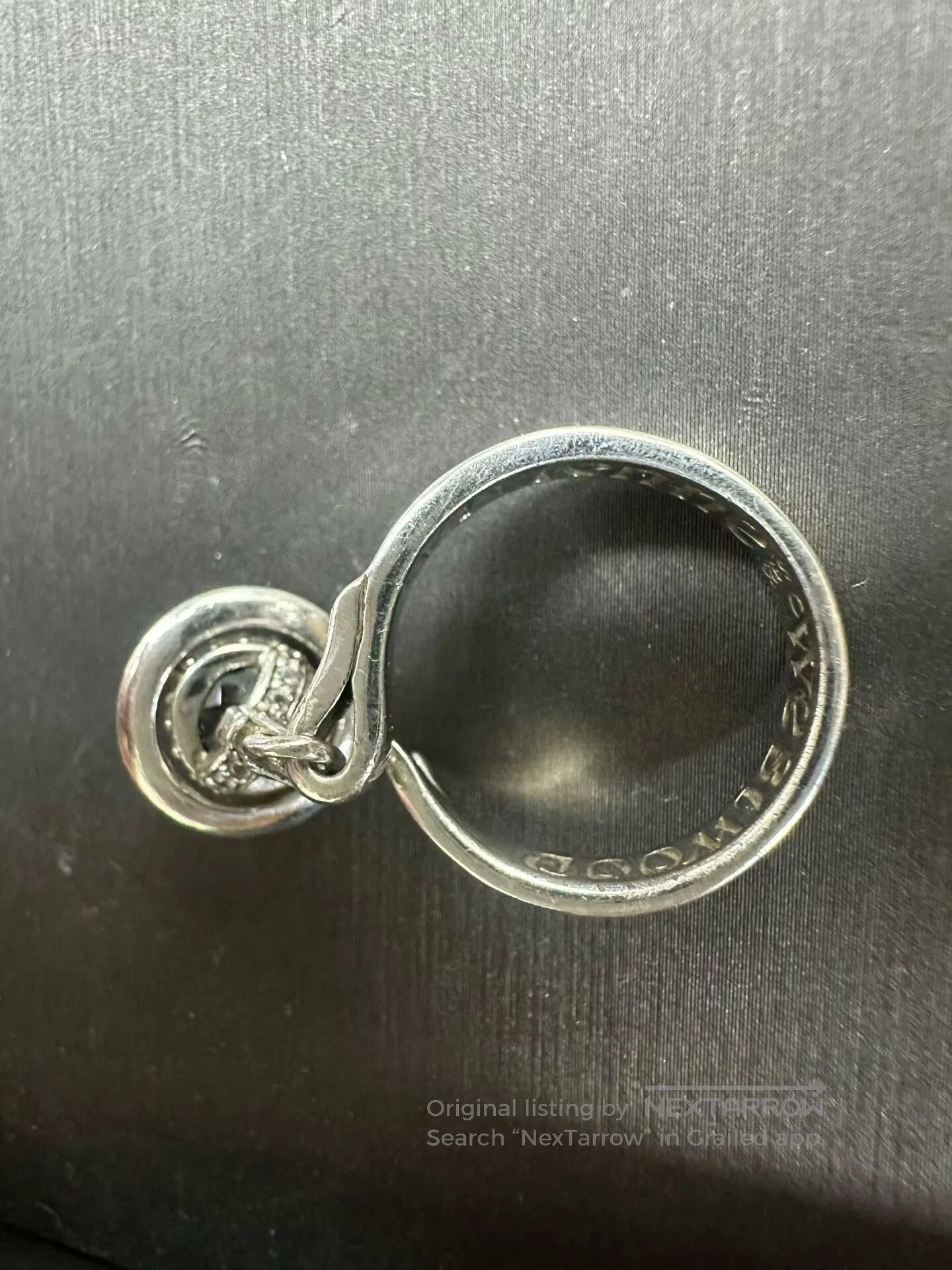 Vivienne Westwood vivienne westwood saturn ribbon orb ring. Size ONE SIZE - 2 Thumbnail