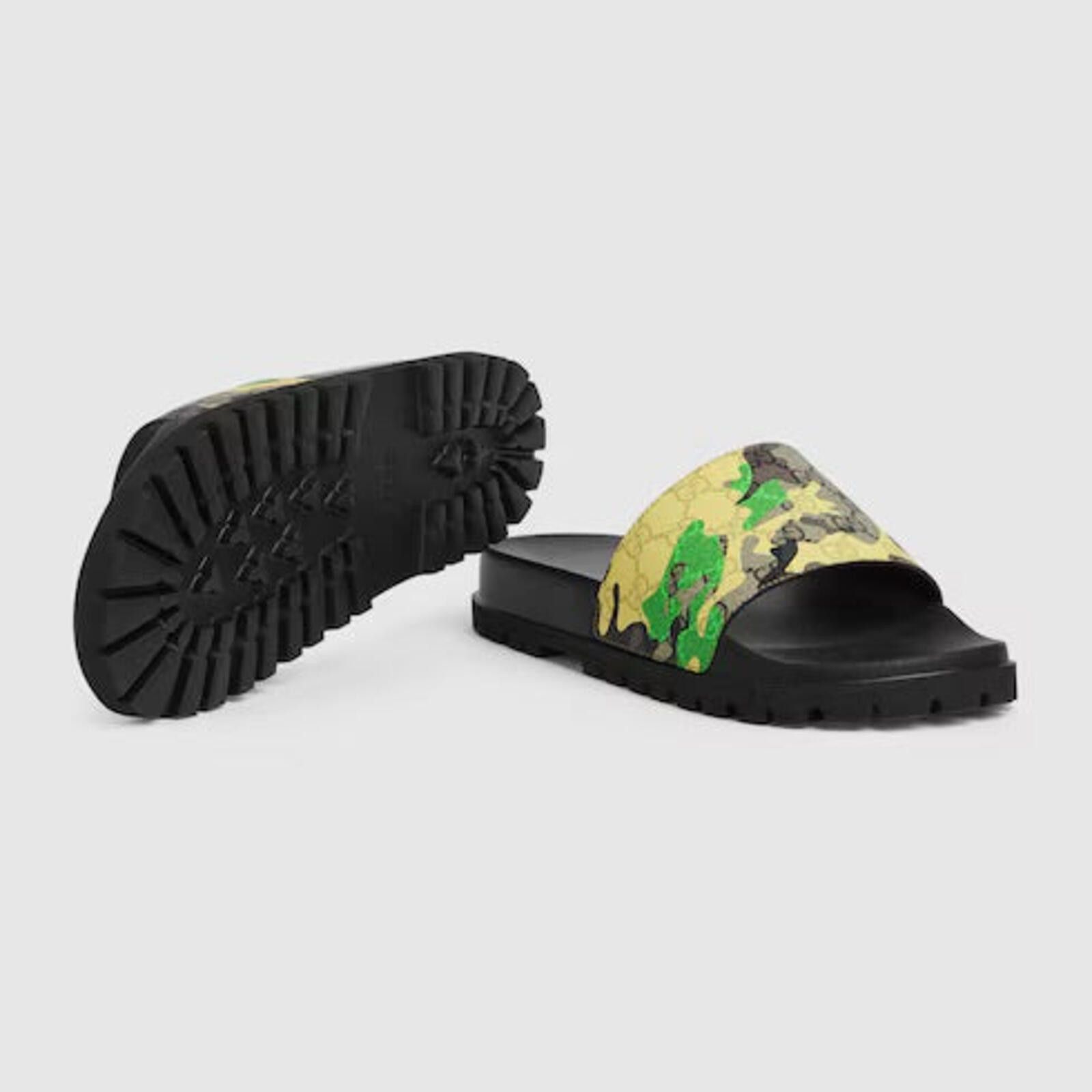 Gucci Gucci Lug Sole Slide Sandals Size ONE SIZE - 3 Thumbnail