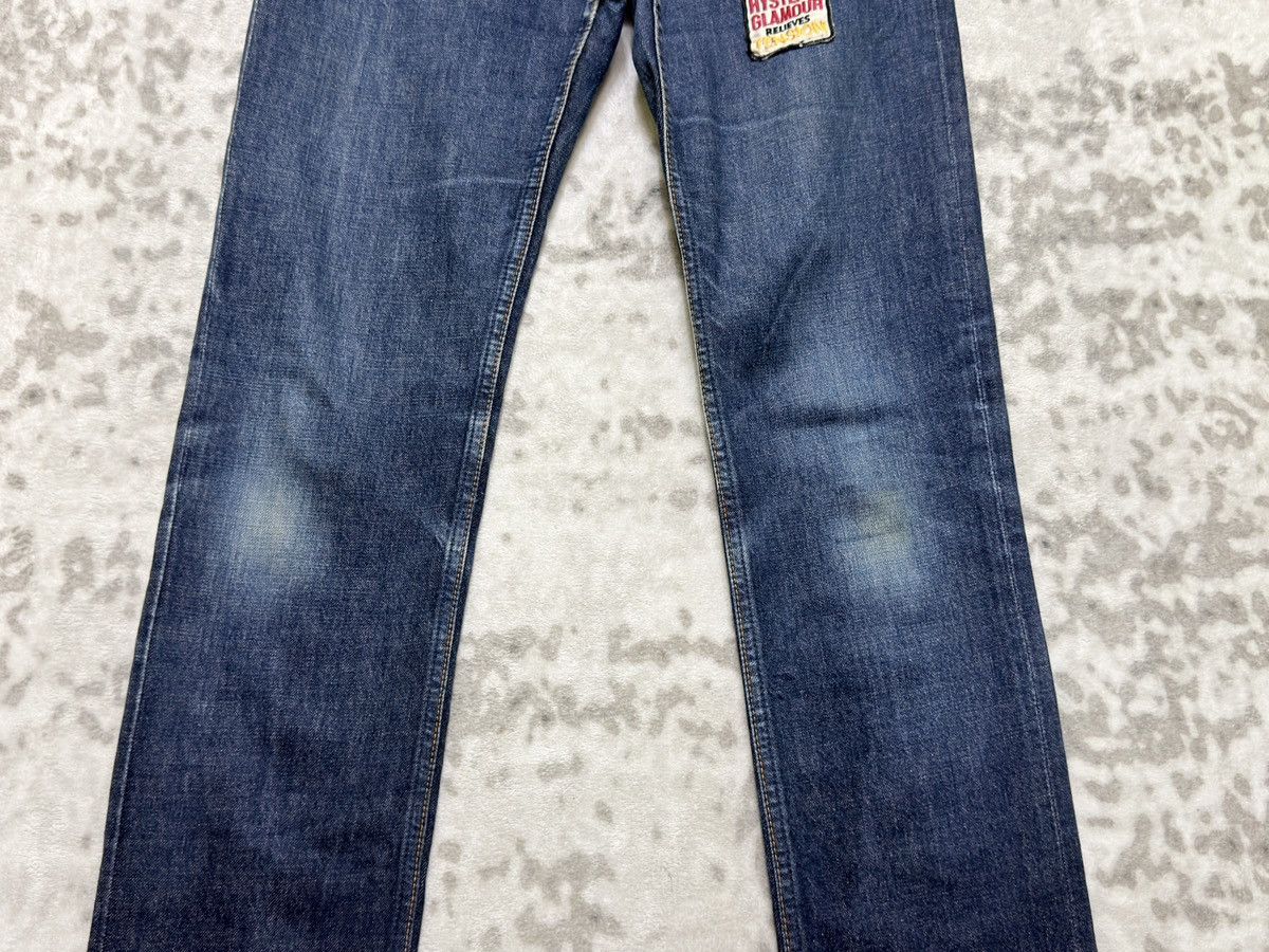 Hysteric Glamour Vintage Hysteric Glamour Patchwork Skinny Denim Faded Y2K Size US 28 / EU 44 - 7 Thumbnail