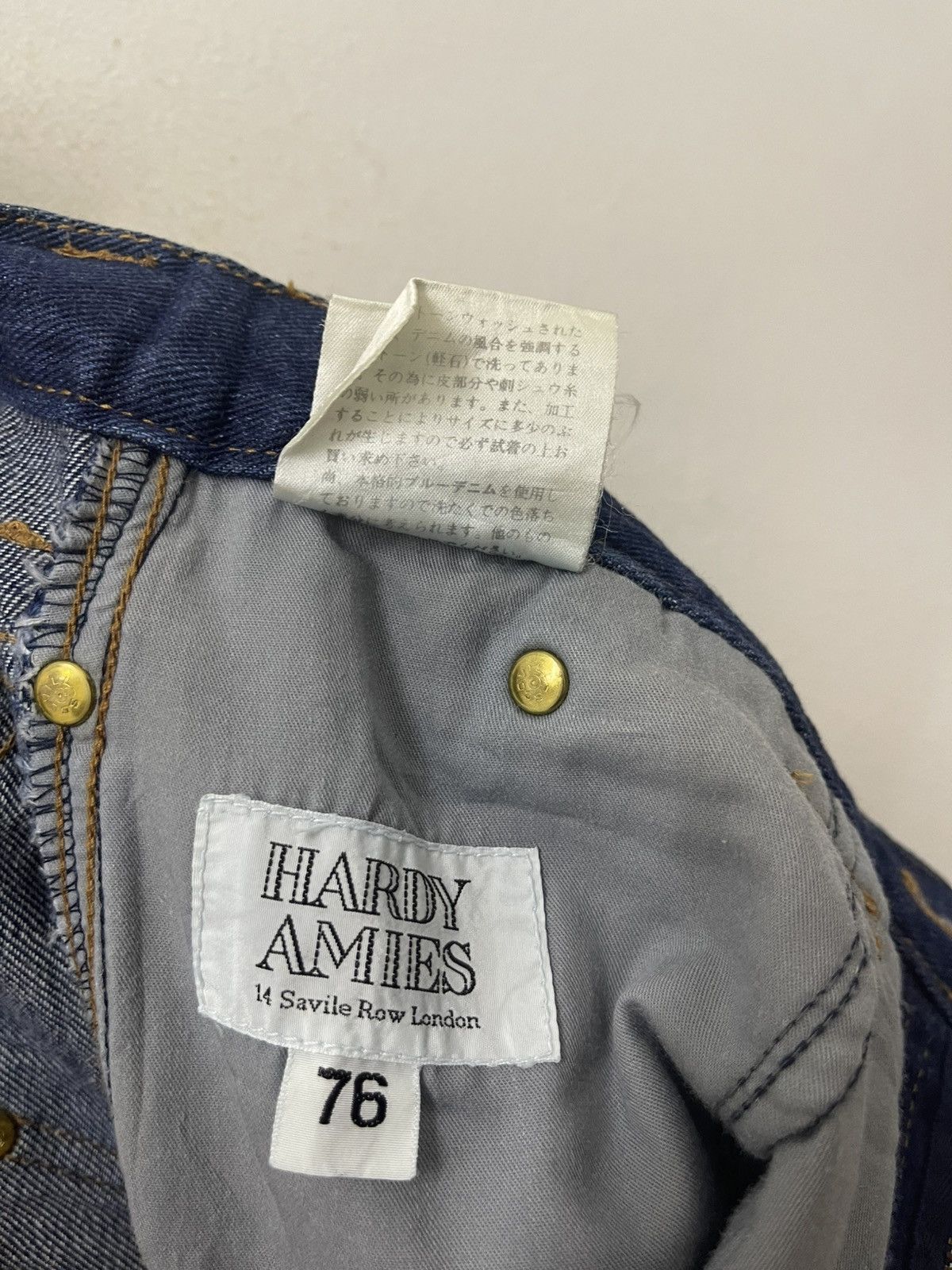 Hardy Amies Rare Vintage HARDY AMIES Embroidered Jeans Size US 28 / EU 44 - 12 Thumbnail