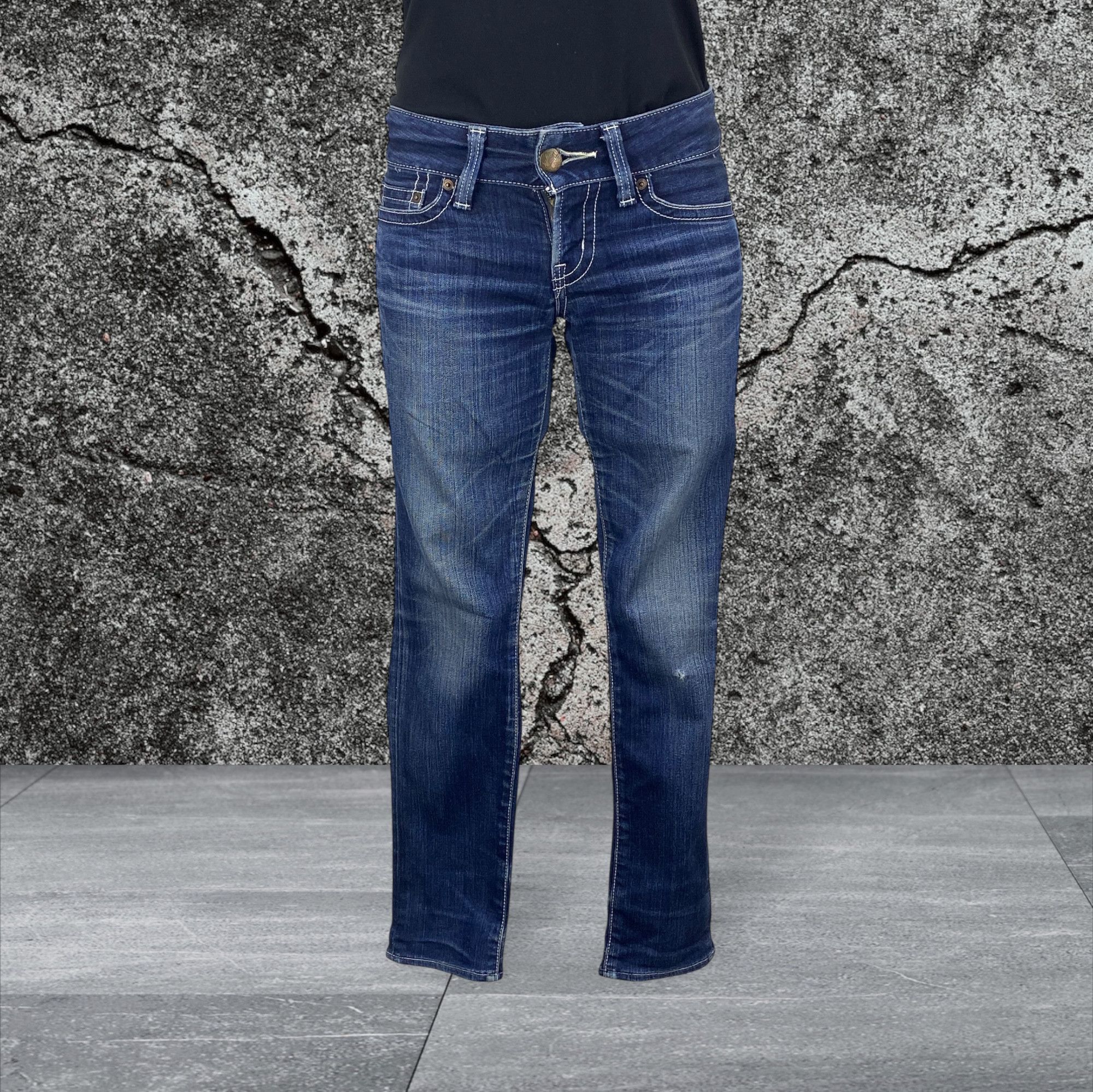 Japanese Brand × MOUSSY Moussy Jeans Skinny Jeans Low Rise Jeans Size 24" / US 00 / IT 34 - 2 Thumbnail