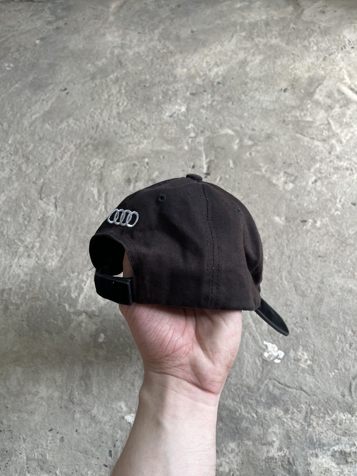 Audi AUDI 90S Y2K BIG LOGO RACING F1 FLAMES VELVET CAP HAT Size ONE SIZE - 5 Thumbnail