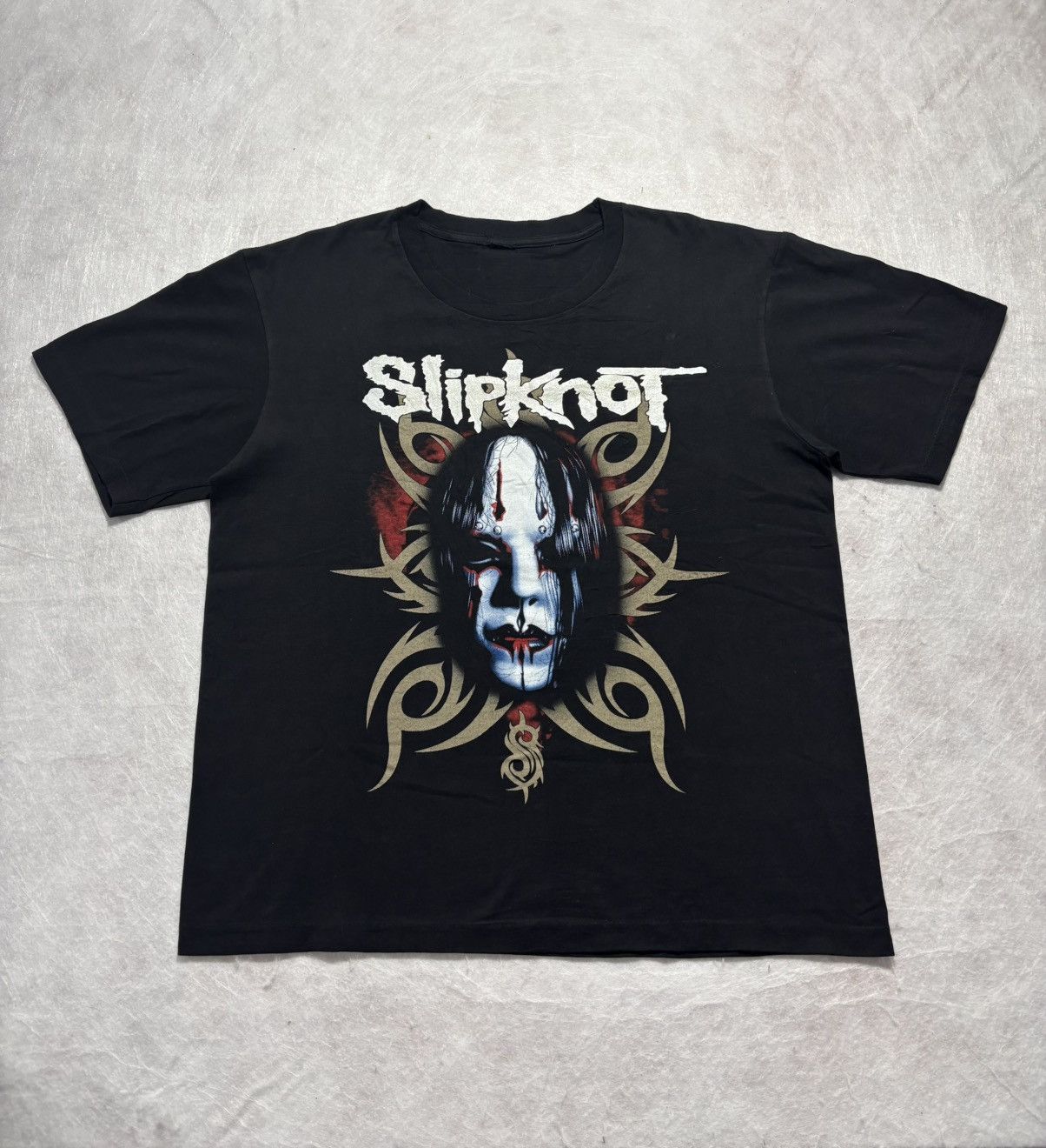 Band Tees Vintage 90’s Slipknot Face Jordison Tshirt Size US XL / EU 56 / 4 - 1 Thumbnail