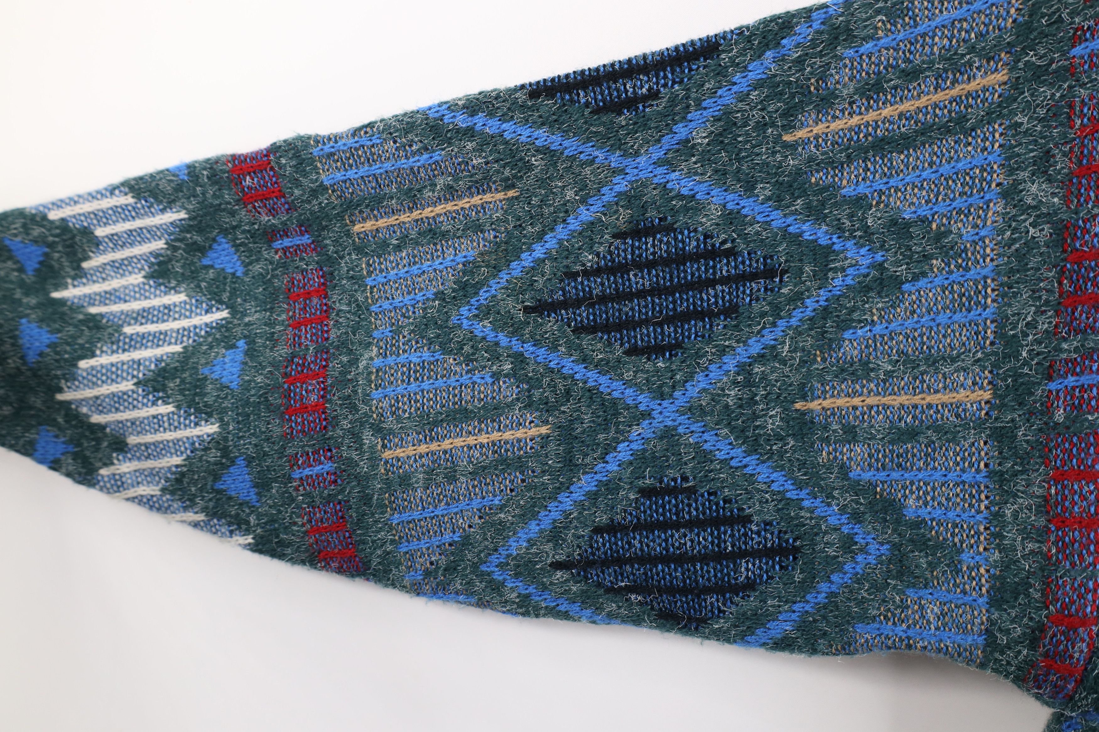 Vintage Vintage 90s Coogi Style Fair Isle Knit Crewneck Sweater Size US L / EU 52-54 / 3 - 5 Thumbnail