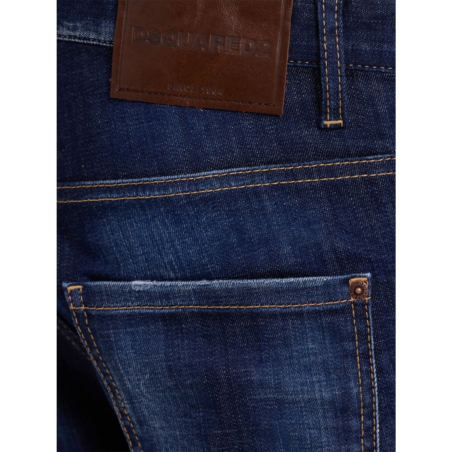 Dsquared2 DSQUARED2 Skater Blue Jeans New & Authentic (Men's size:US 3 Size US 34 / EU 50 - 2 Thumbnail