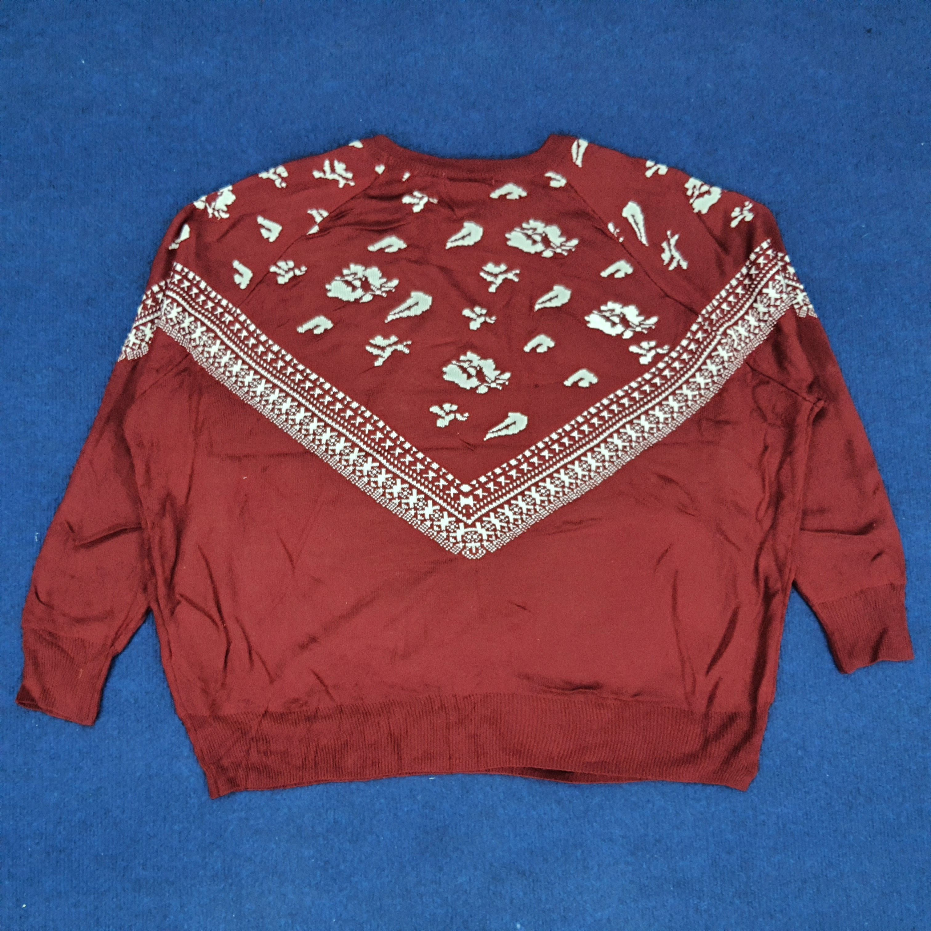 Vintage Vintage Browny Knitwear Sweatshirt Size US L / EU 52-54 / 3 - 3 Thumbnail