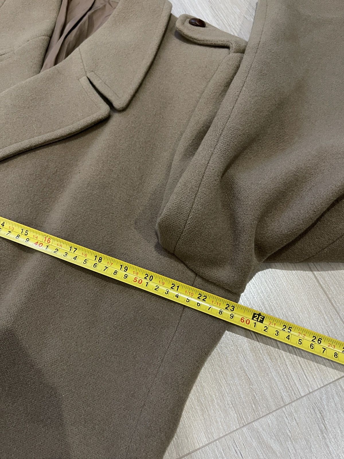 Vintage Vintage John Lewis Double Breasted Overcoat England Coat XL Size US XL / EU 56 / 4 - 15 Thumbnail