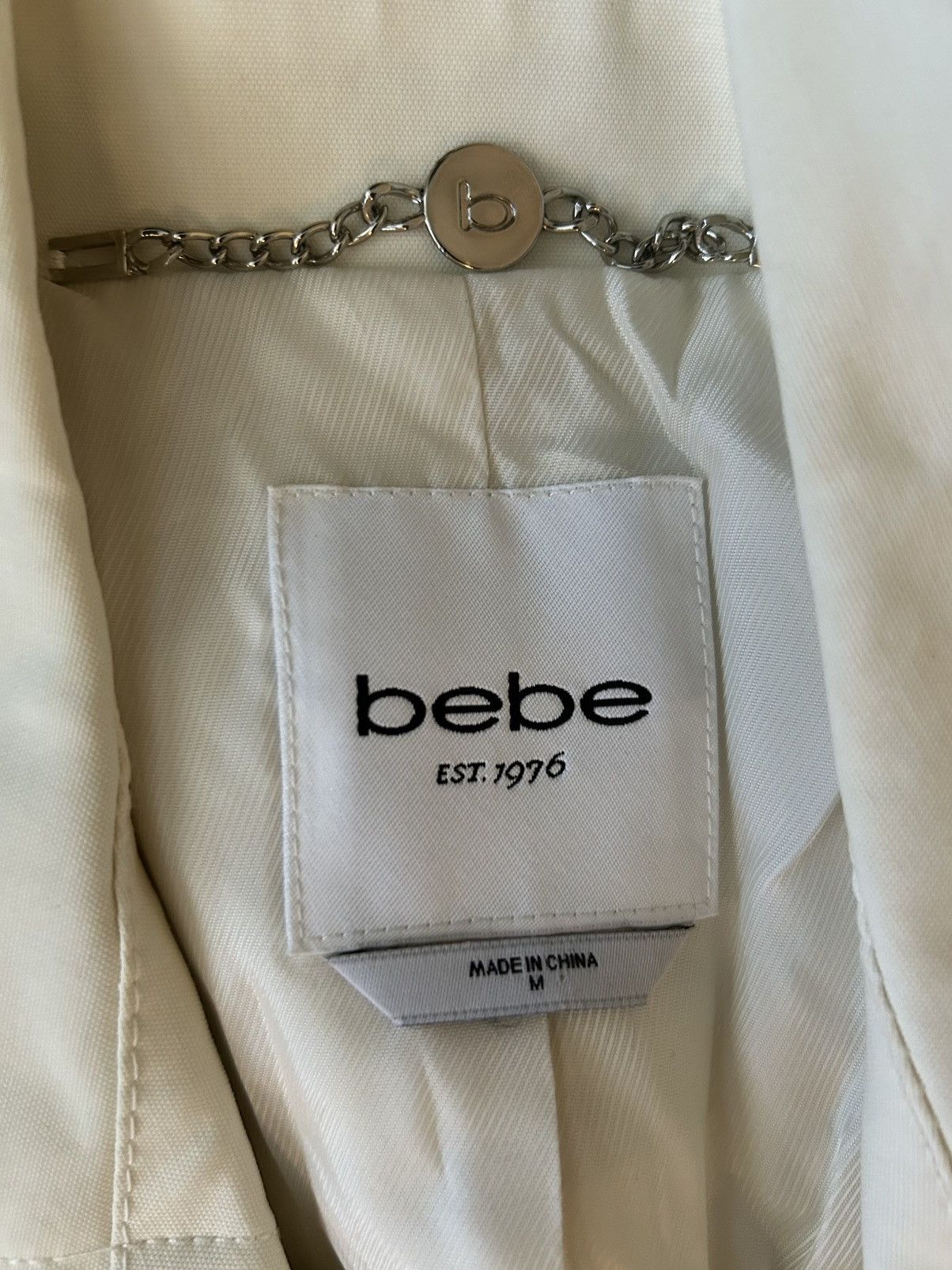 Bebe Leather trench coat Size M / US 6-8 / IT 42-44 - 2 Thumbnail