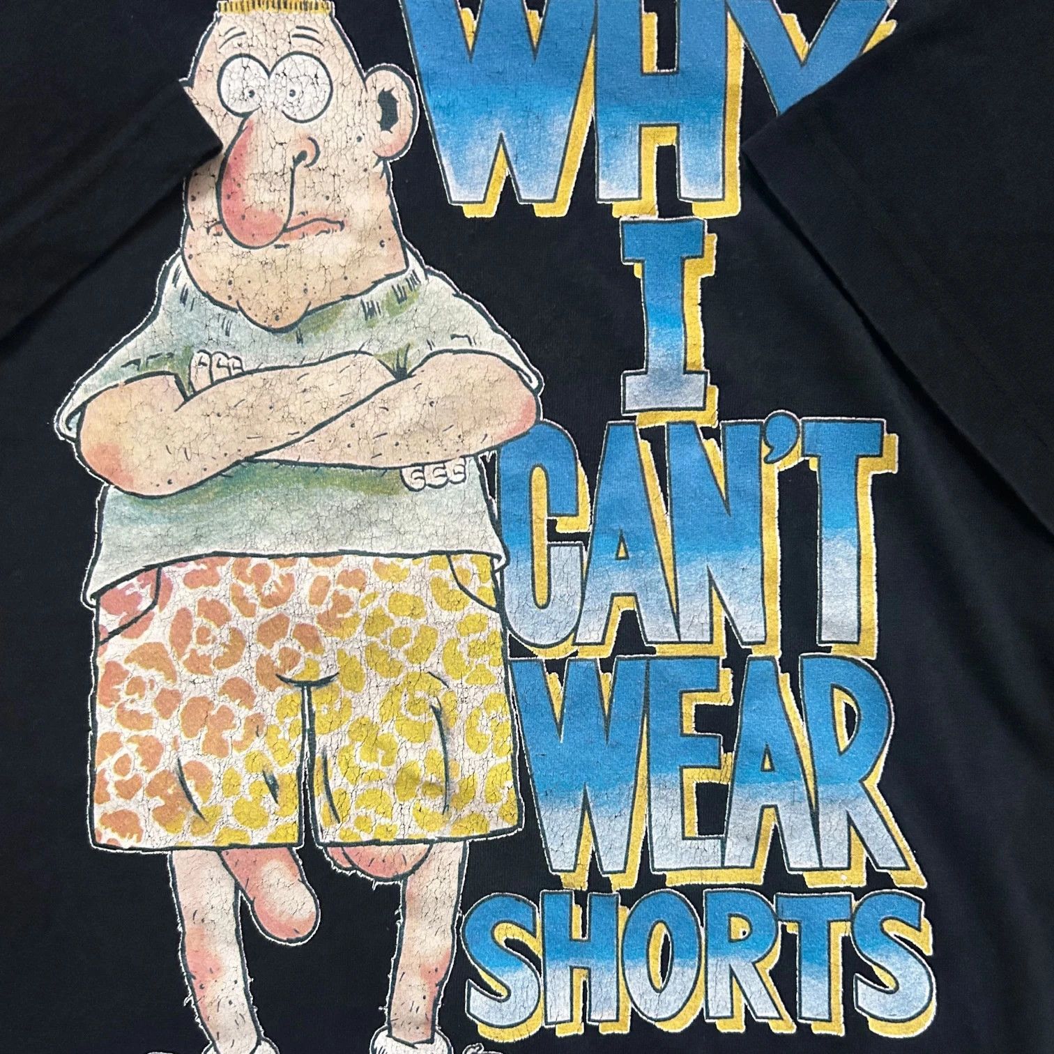 Vintage Vintage 90s Dick Joke T Shirt Size US L / EU 52-54 / 3 - 2 Thumbnail