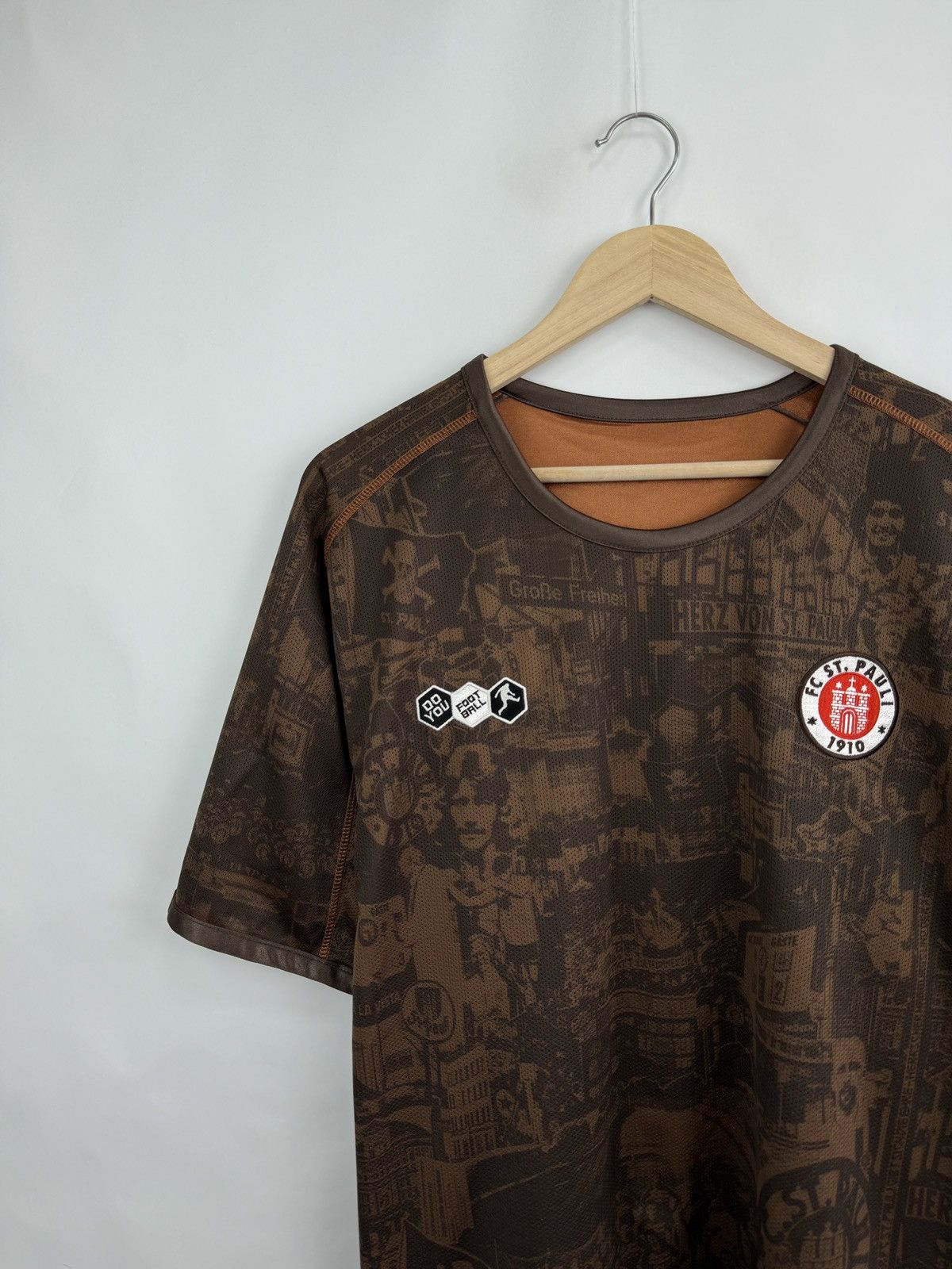 4GSELLER 🇩🇪 Y2K St. Pauli 2010/11 Do You Football Two-Sided Jersey Size US XXL / EU 58 / 5 - 3 Thumbnail