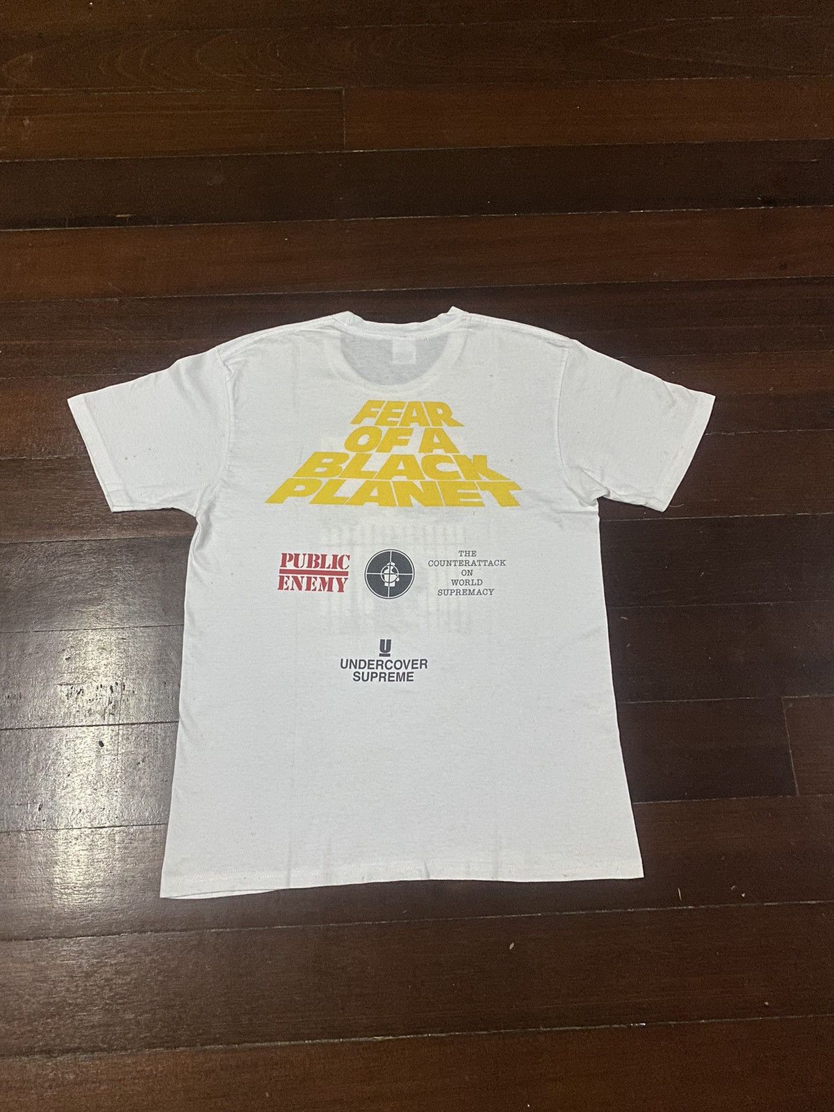 Undercover Fire 🔥 Public Enemy Undercover X Supreme white Tshirt Size US M / EU 48-50 / 2 - 5 Thumbnail