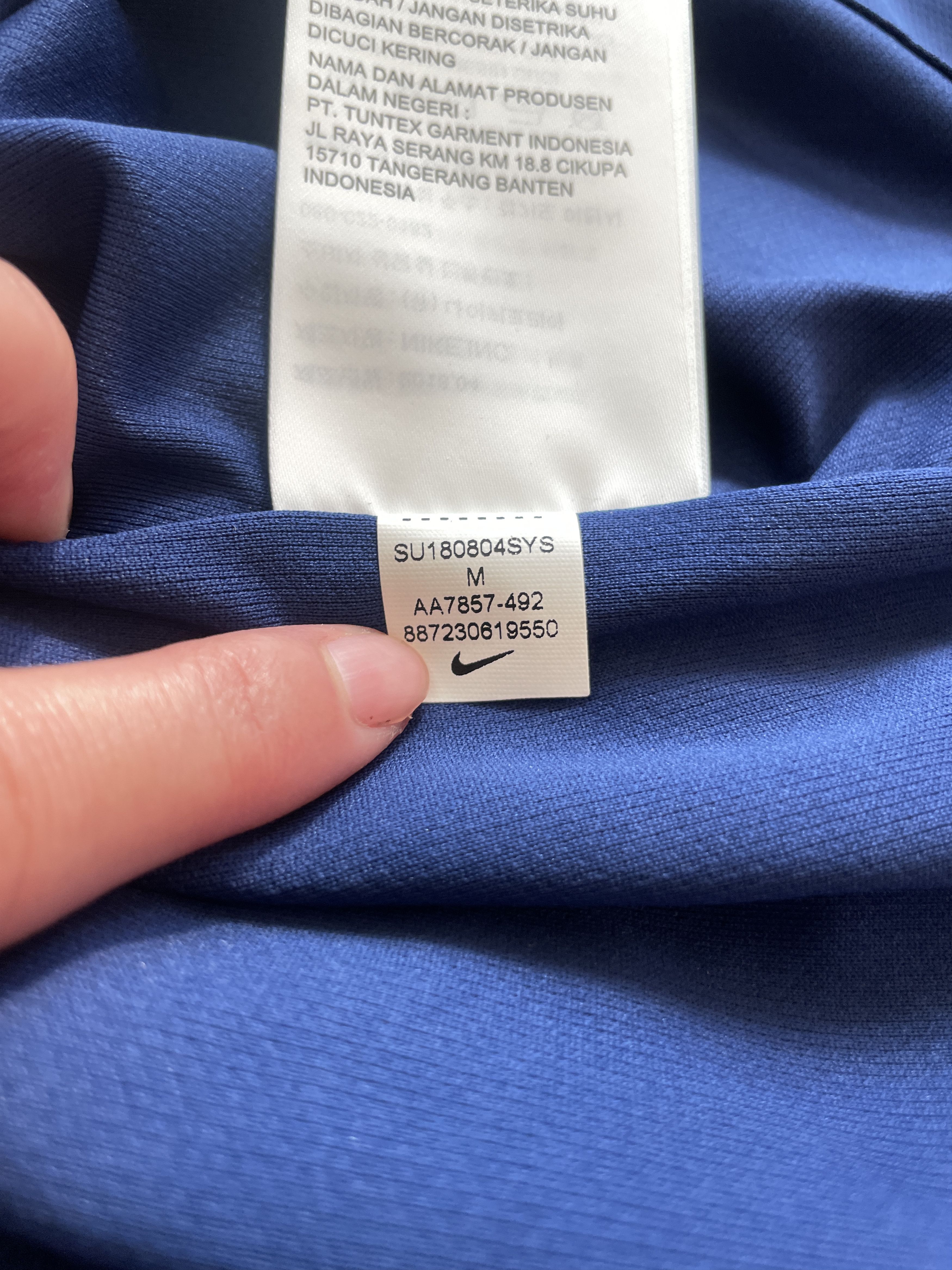 Nike Nikelab Japan MA5 Soccer Jersey Size US M / EU 48-50 / 2 - 5 Thumbnail