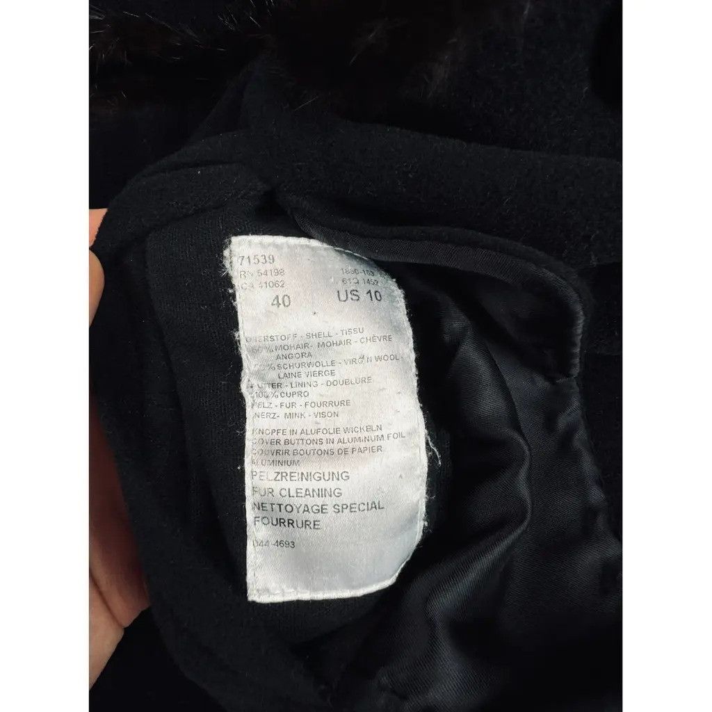 Bogner Bogner Wool Coat Black Size 40 fit M/L Size M / US 6-8 / IT 42-44 - 5 Thumbnail