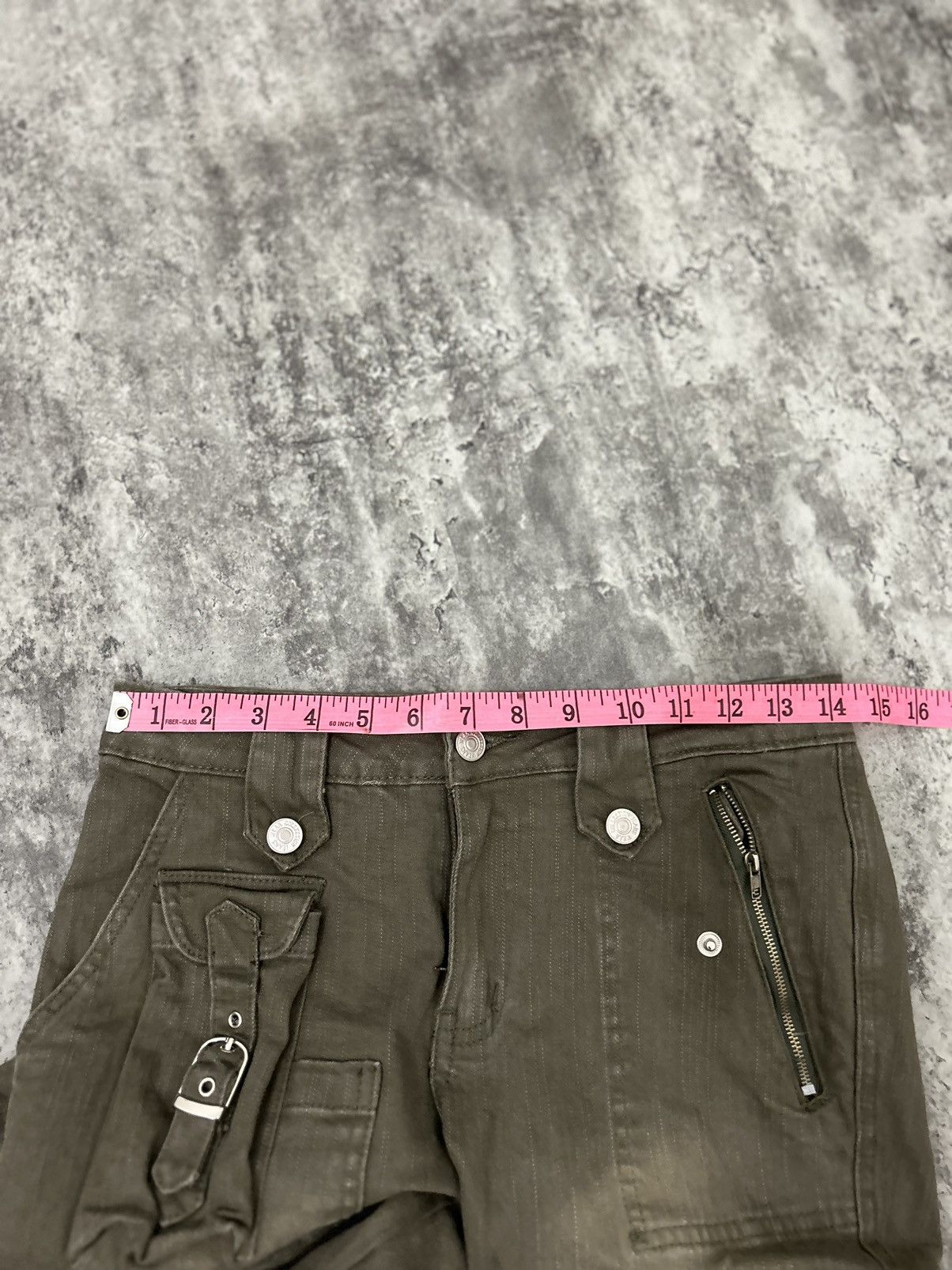 If Six Was Nine Japanese Brand Diva Multipocket Boot Cut cargo pans Size US 28 / EU 44 - 14 Thumbnail