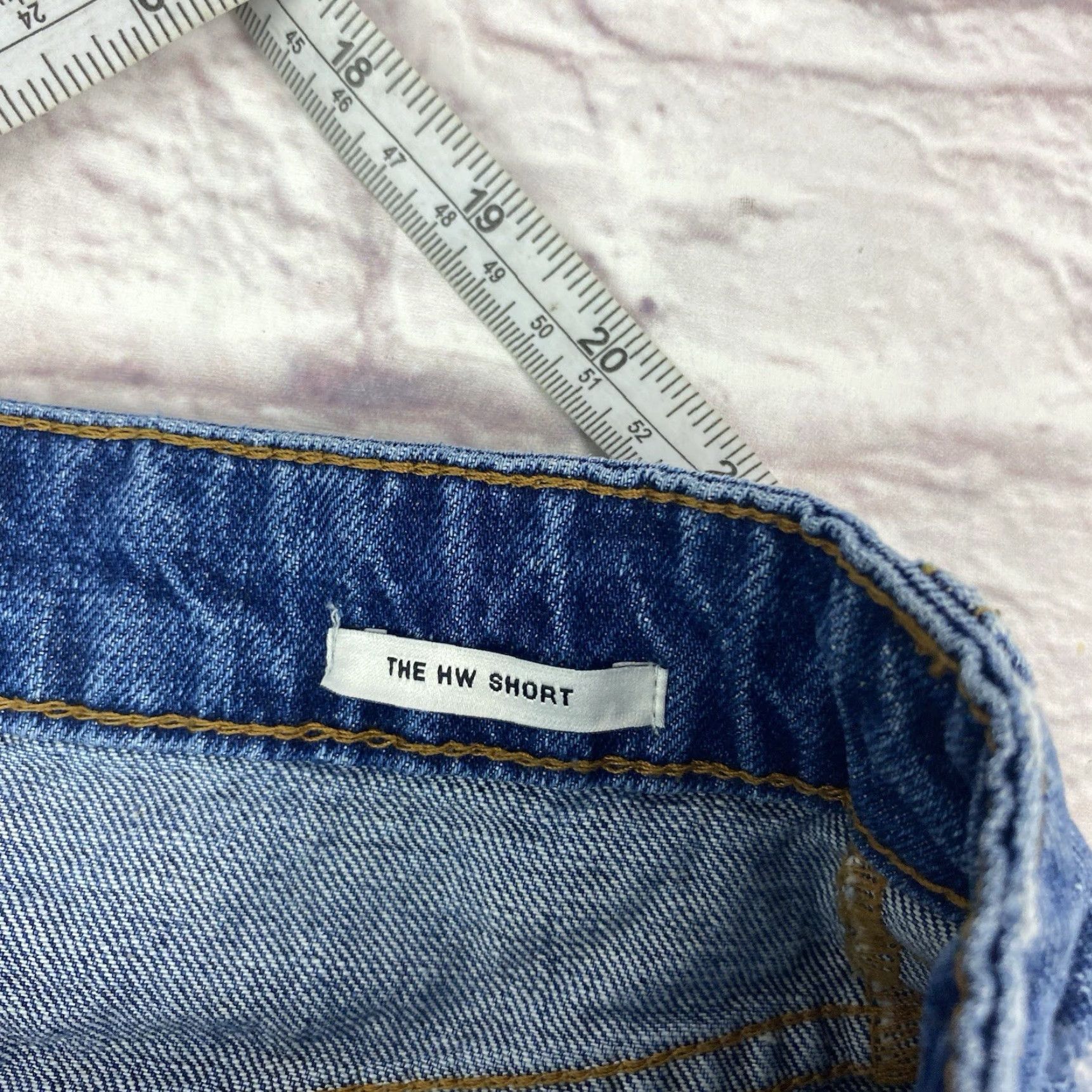 Zara ZARA Teens Junior Jean Shorts Cut-off Distressed Denim Blue Size 2 Mid Rise Size 26" / US 2 / IT 38 - 5 Thumbnail
