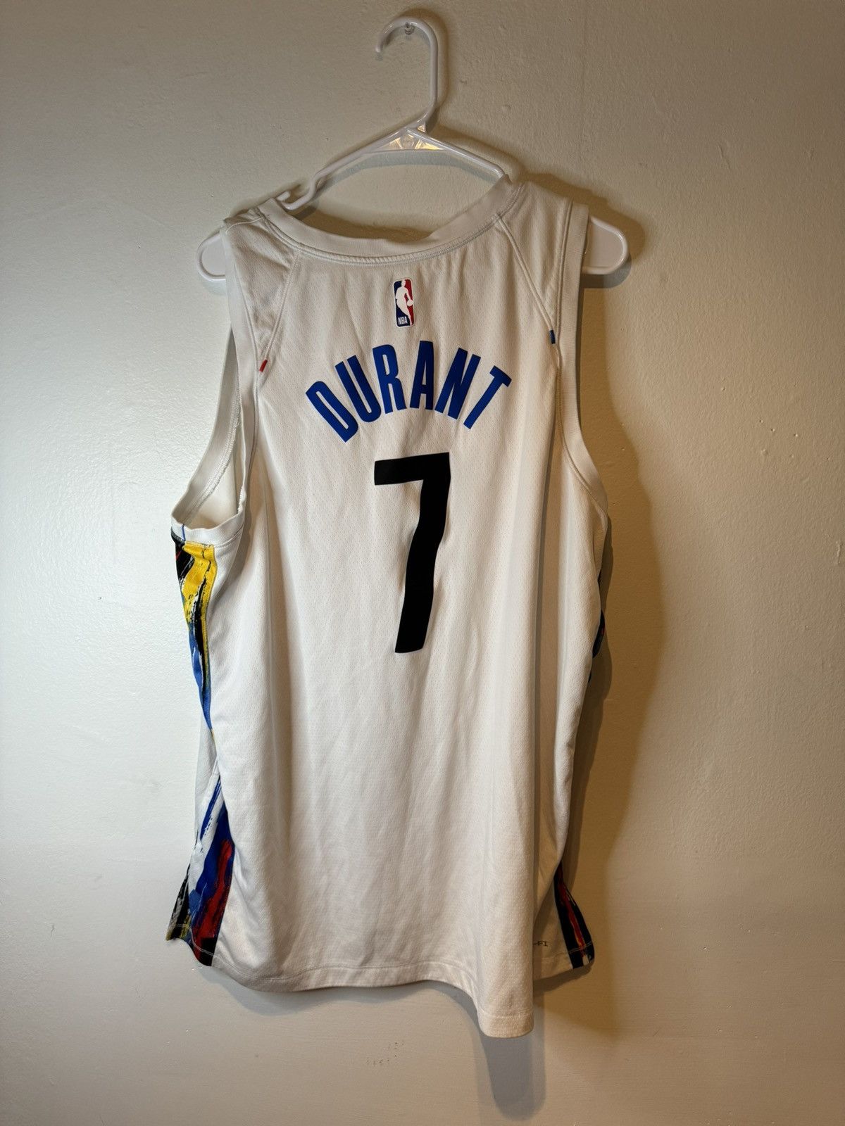 Nike Brooklyn Nets KEVIN DURANT Nike 2020-21 City Jersey Size 52 Size US XL / EU 56 / 4 - 4 Thumbnail