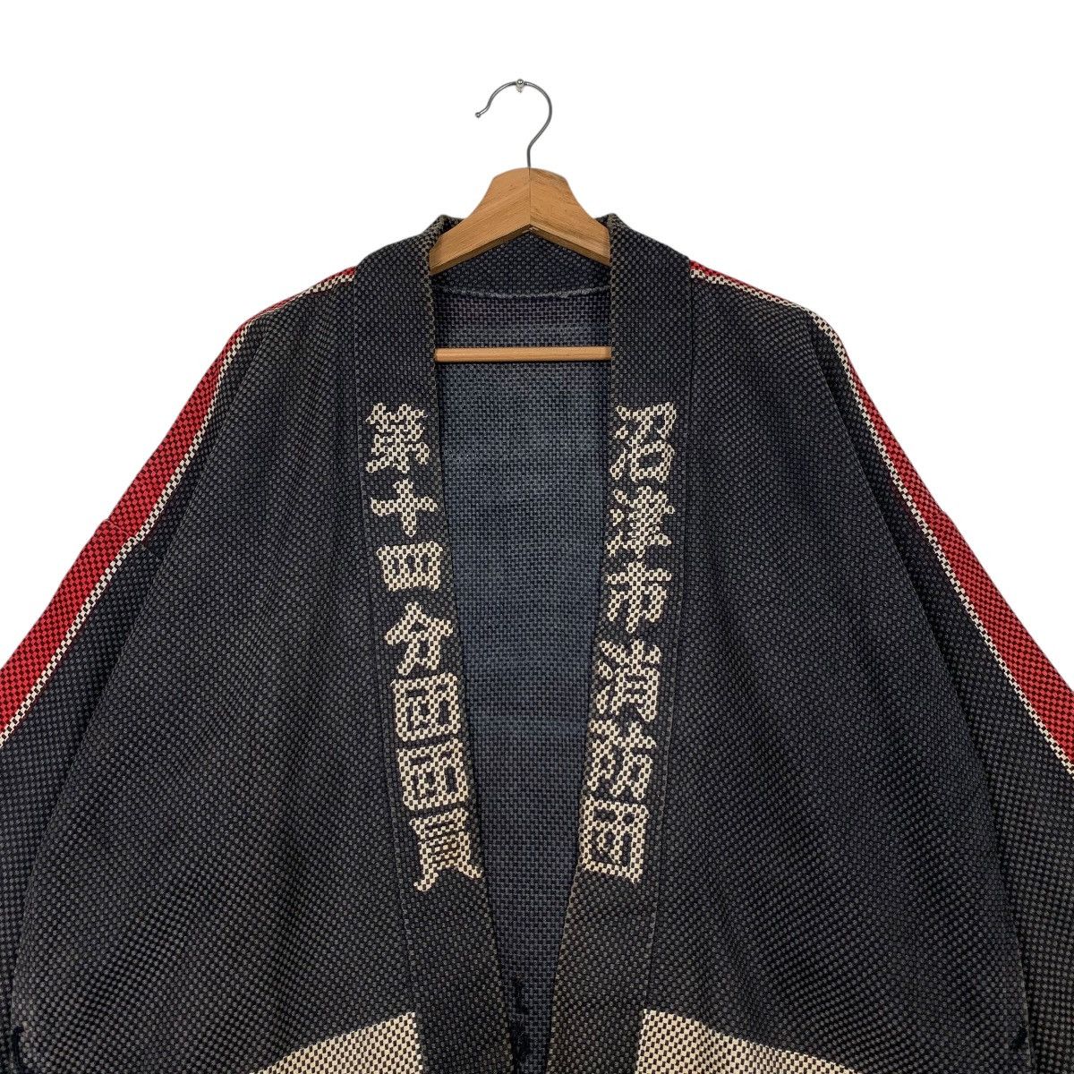NUMAZU Fire Brigade Thick Weave Sashiko Kimono #2376-C106