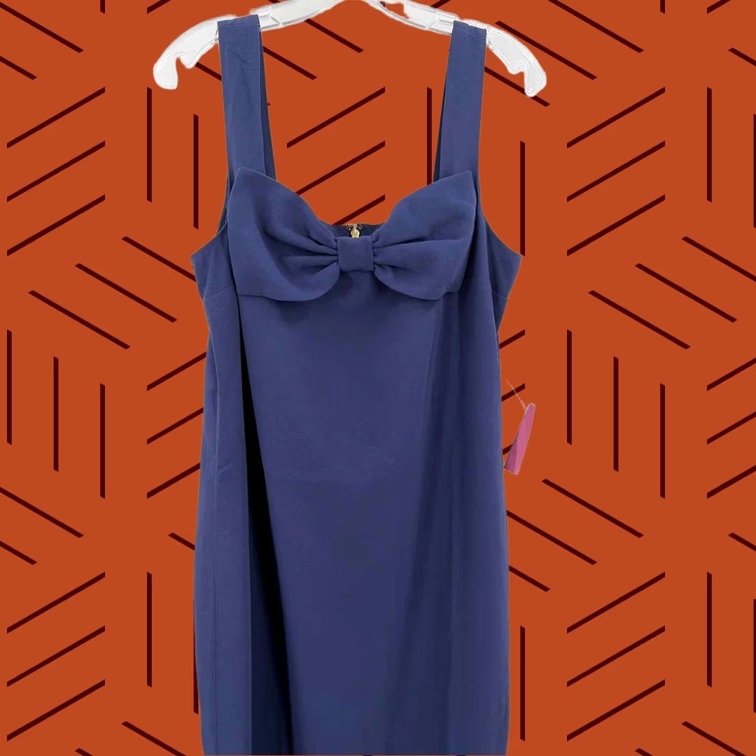 Lilly Pulitzer Lilly Pulitzer Blue Size 10 Maxi Sleeveless Dress - Pre-Owned Size L / US 10 / IT 46 - 1 Thumbnail