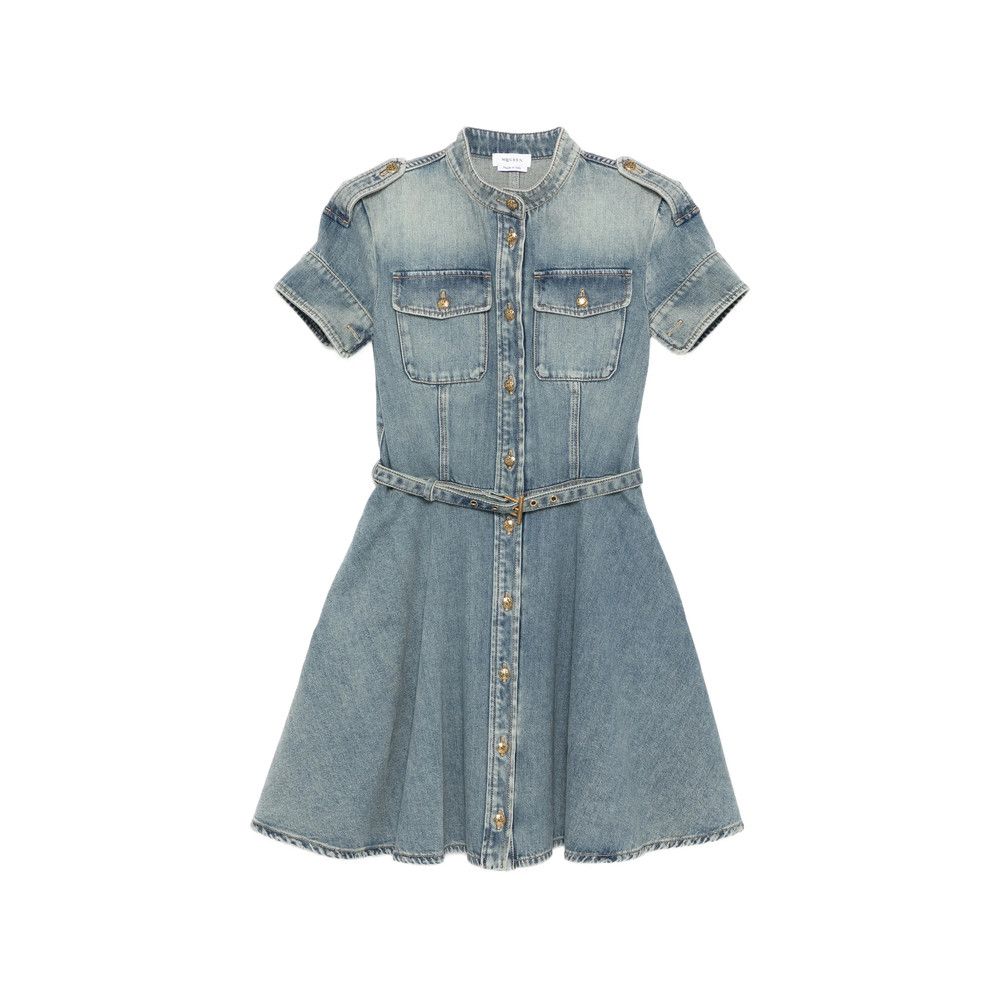 Alexander McQueen Alexander Mcqueen BLUE Dresses - Day Dresses Size M / US 6-8 / IT 42-44 - 1 Thumbnail