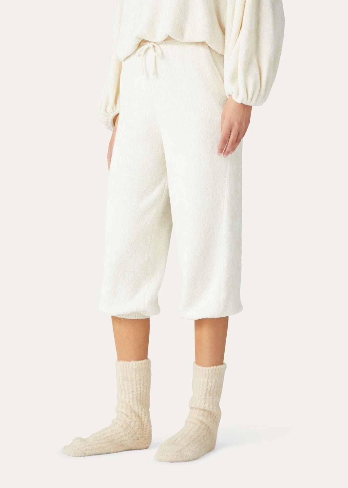 Loro Piana o1srvl11e1124 Cocooning Regular-Fit Trouser in White Size 27" / US 4 / IT 40 - 8 Thumbnail