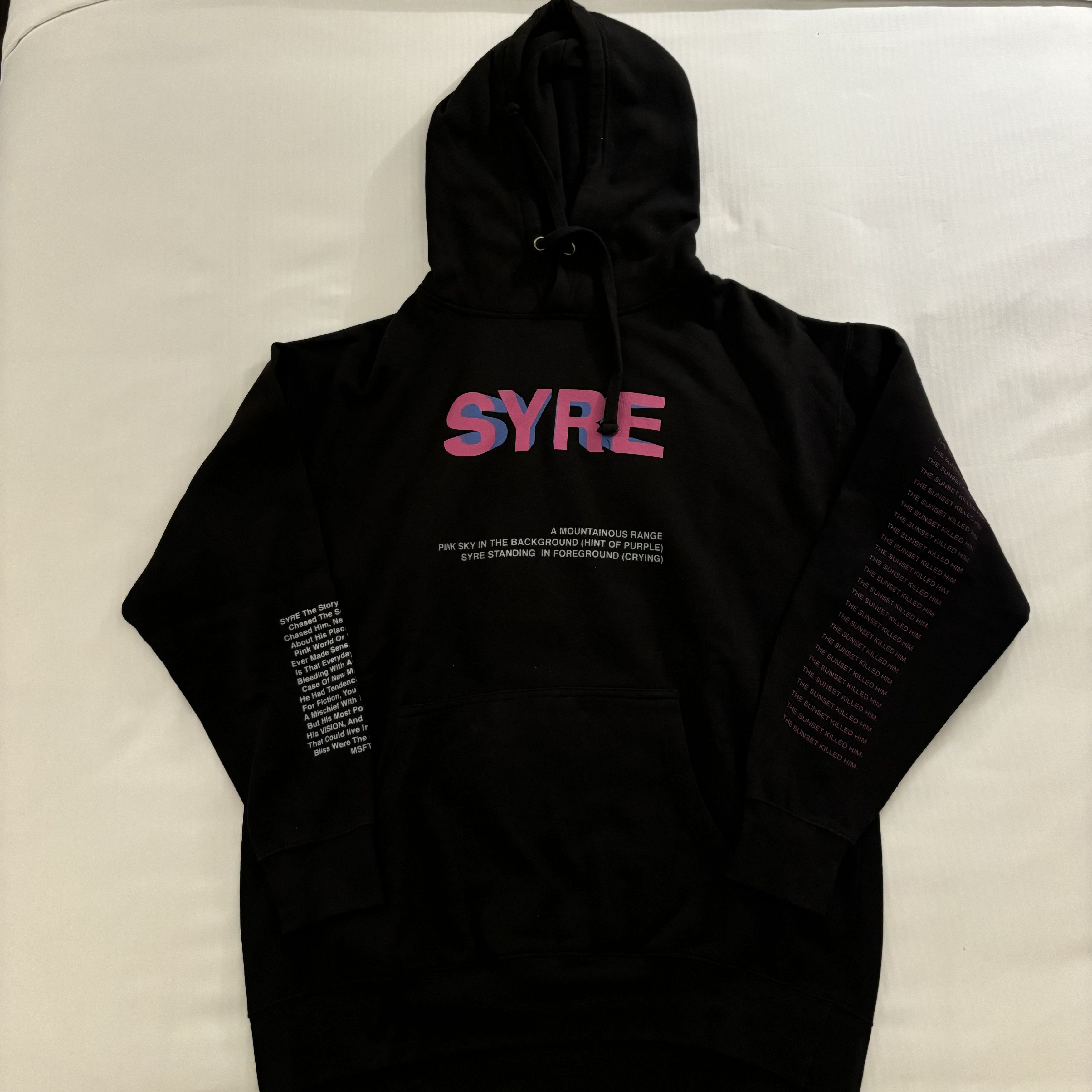 Jaden Smith Syre Black Hoodie Size US XL / EU 56 / 4 - 1 Thumbnail