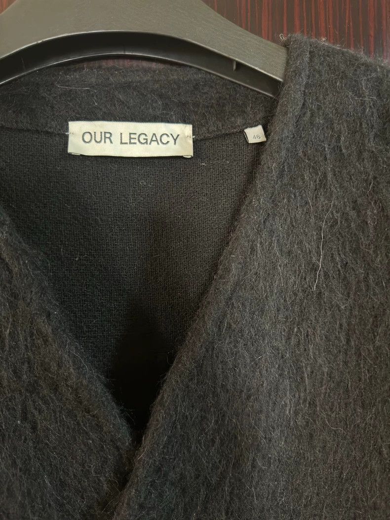 Our Legacy Our LegacyBlack wool cardigan Size US S / EU 44-46 / 1 - 3 Thumbnail