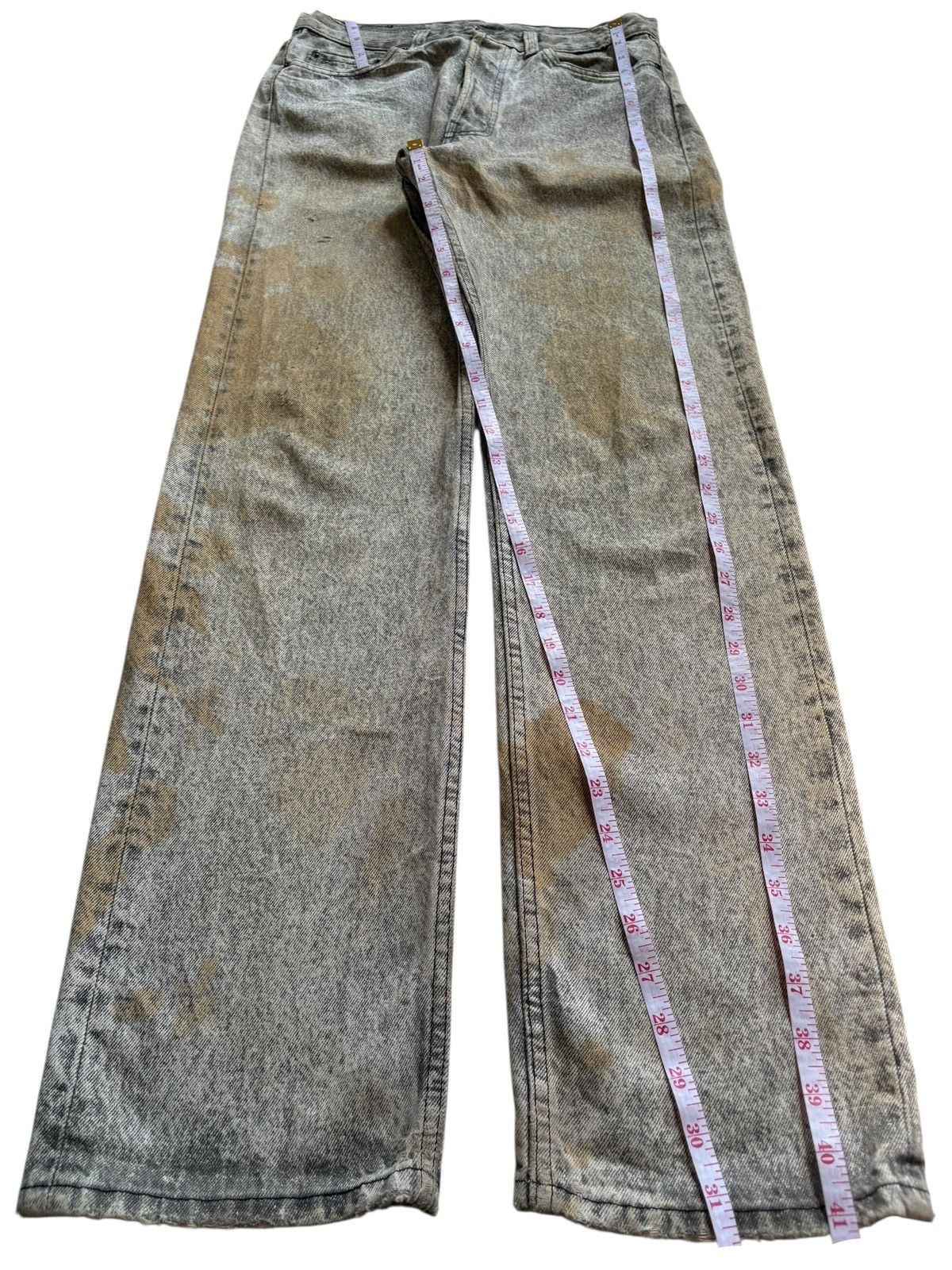 Levi's Vintage 90s Levis 501 Rusty Wash Jeans Size US 29 - 10 Thumbnail