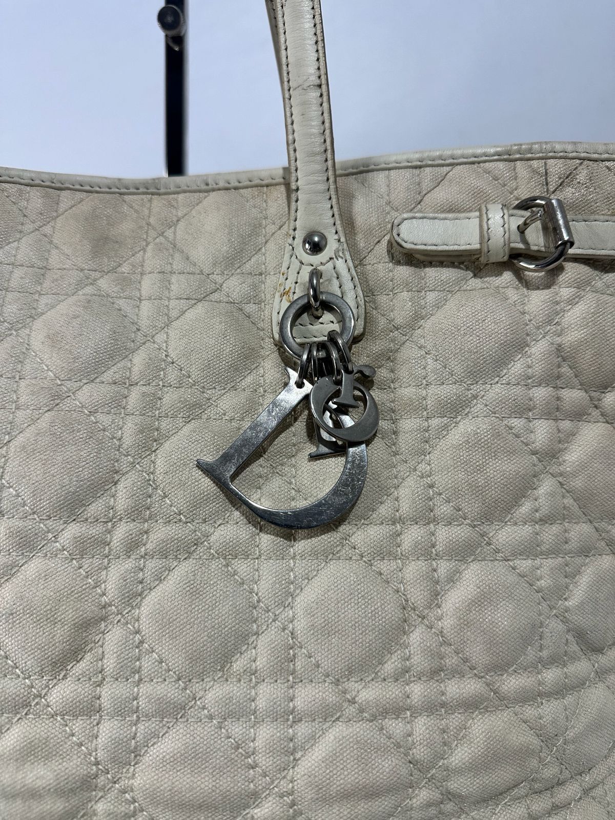 Christian Dior Monsieur CHRISTIAN DIOR PANERA TOTE BAG BEIGE. Size ONE SIZE - 2 Thumbnail