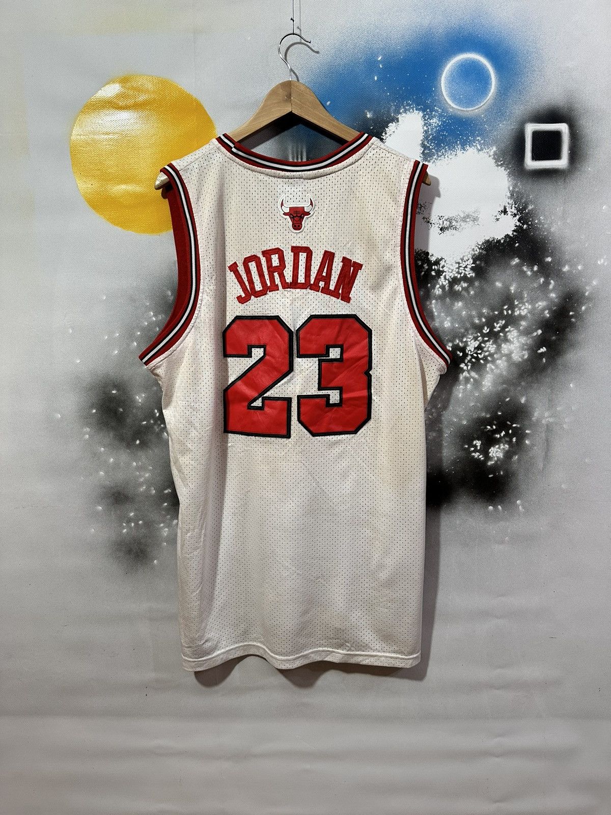 NBA × Nike × Vintage Vintage Chicago Bulls Jordan #23 Jersey Nike Team Size US XL / EU 56 / 4 - 11 Thumbnail