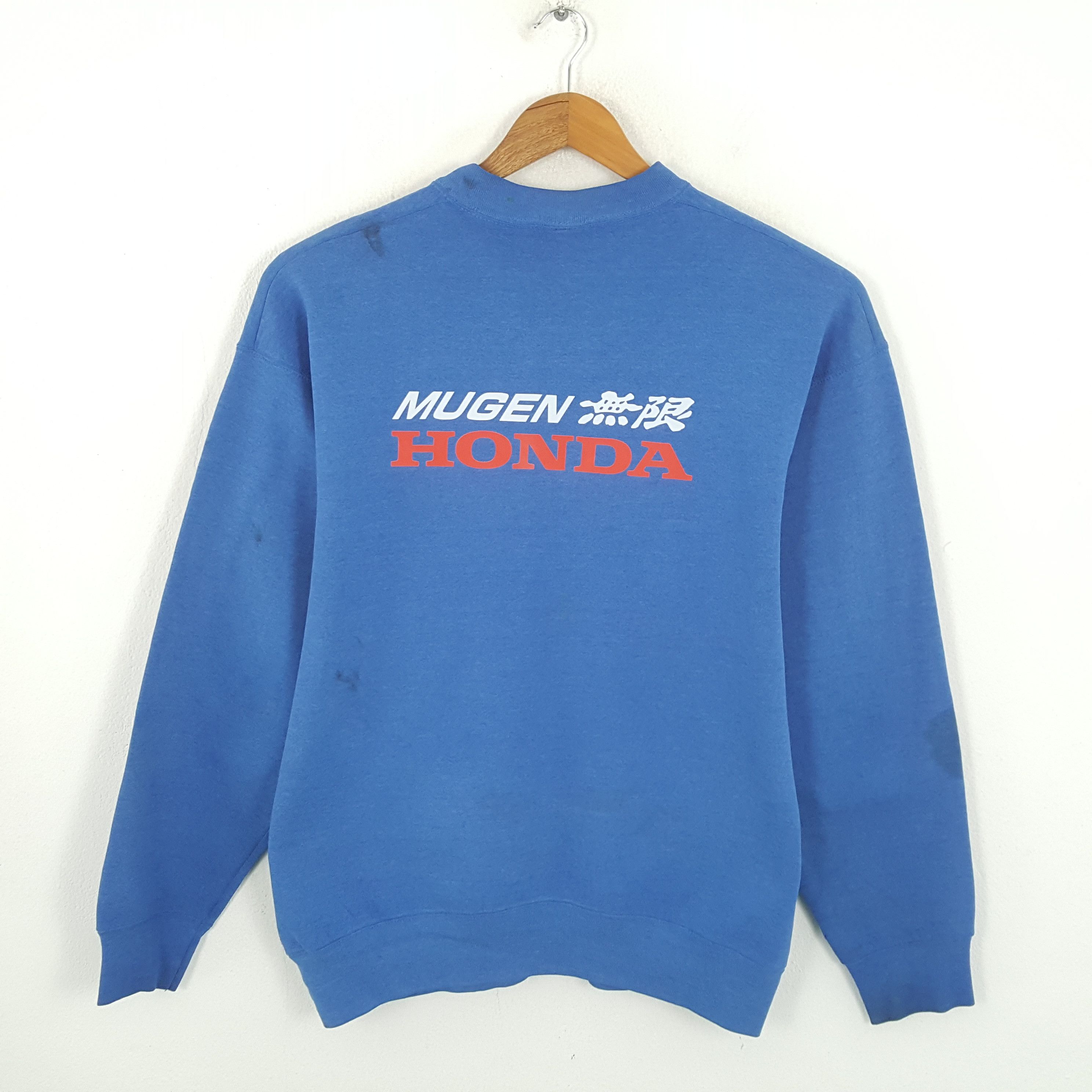 Honda × Vintage Vintage MUGEN HONDA Japanese Racing Custom Sweatshirt Size US L / EU 52-54 / 3 - 1 Thumbnail