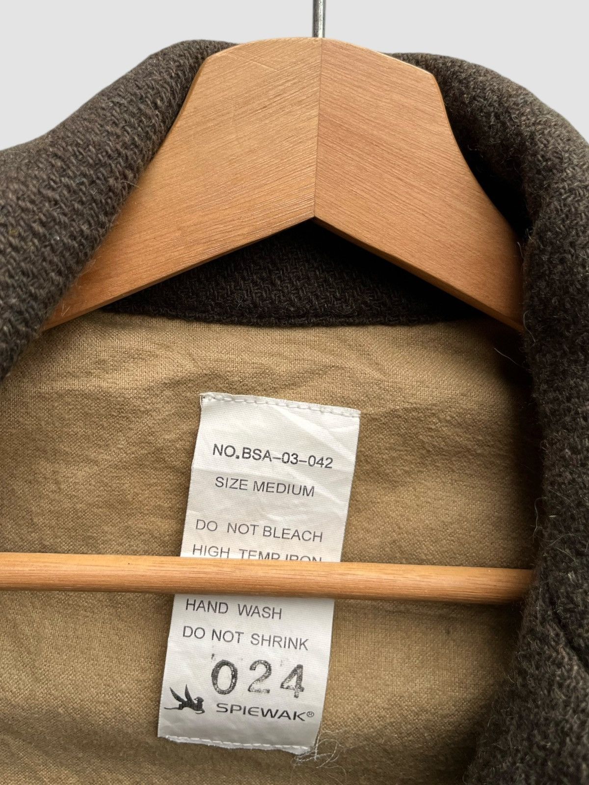 I. Spiewak And Sons Vintage Spiewak Wool Jungle Fatigue Military Jacket - Olive Size US M / EU 48-50 / 2 - 9 Thumbnail