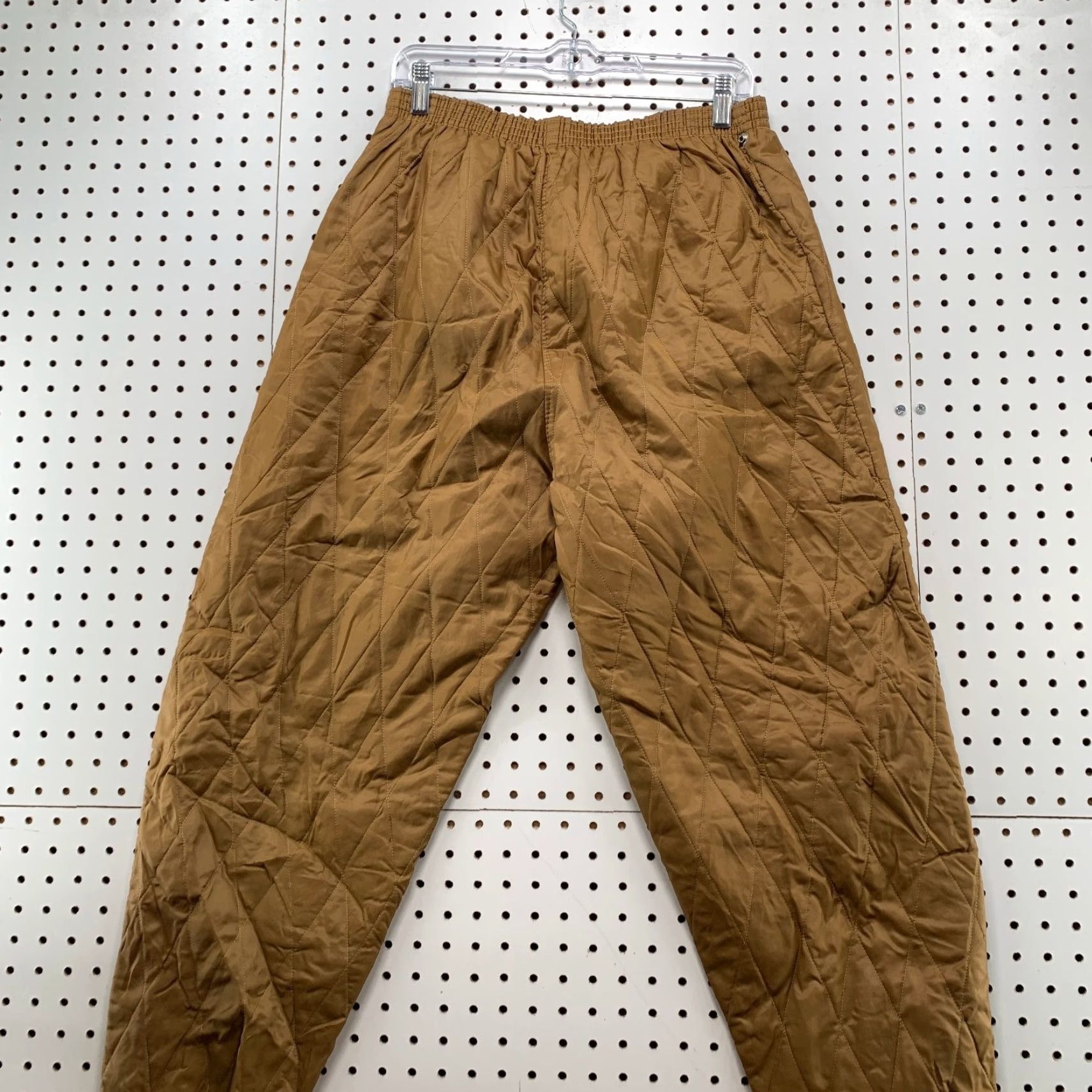Vintage VINTAGE Quilted Insulated Hunting Pants Mens Medium Brown Outdoor Hunt 34X28 Size US 33 - 7 Thumbnail