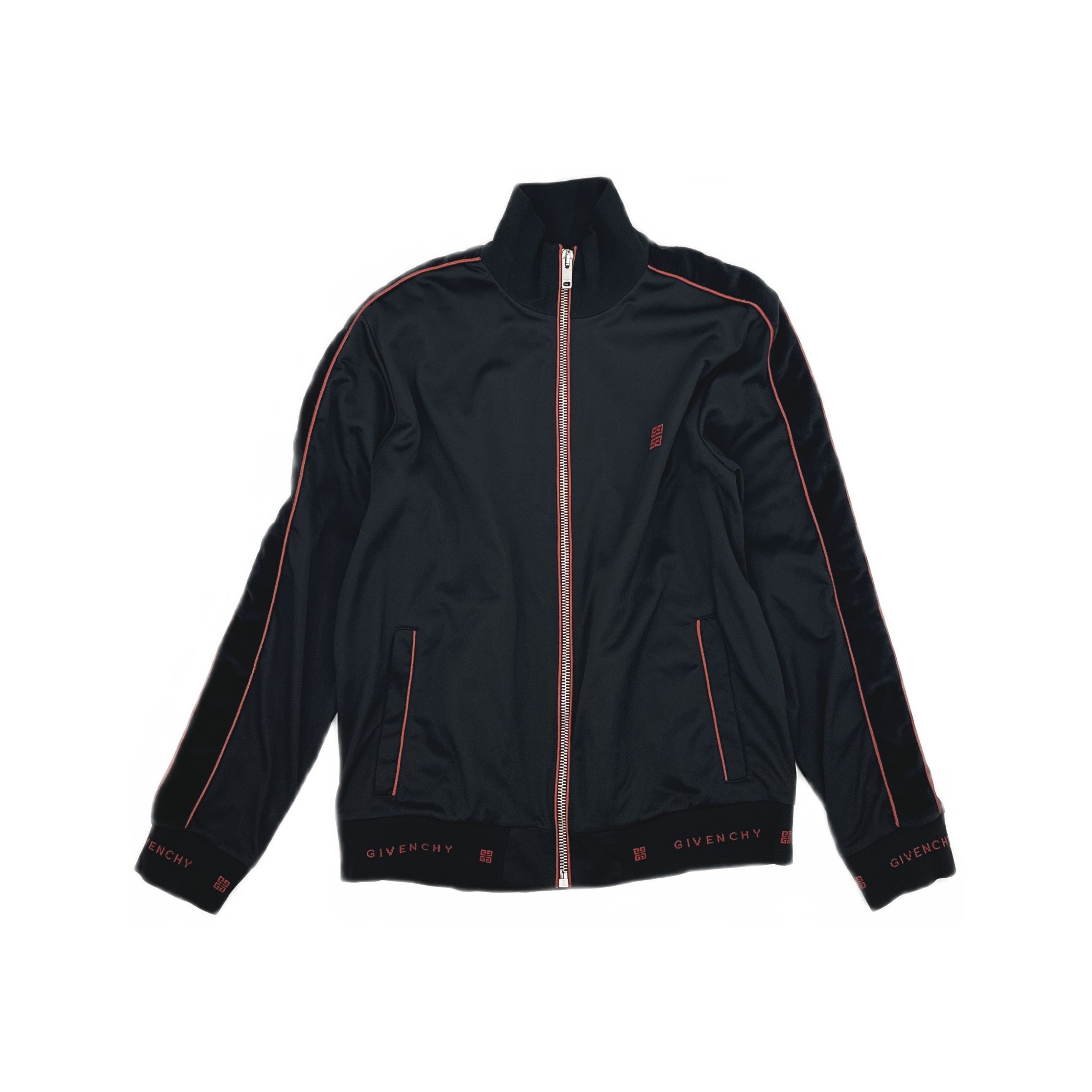 Givenchy Givenchy Red Logo Track Jacket Size XL Size US XL / EU 56 / 4 - 1 Thumbnail