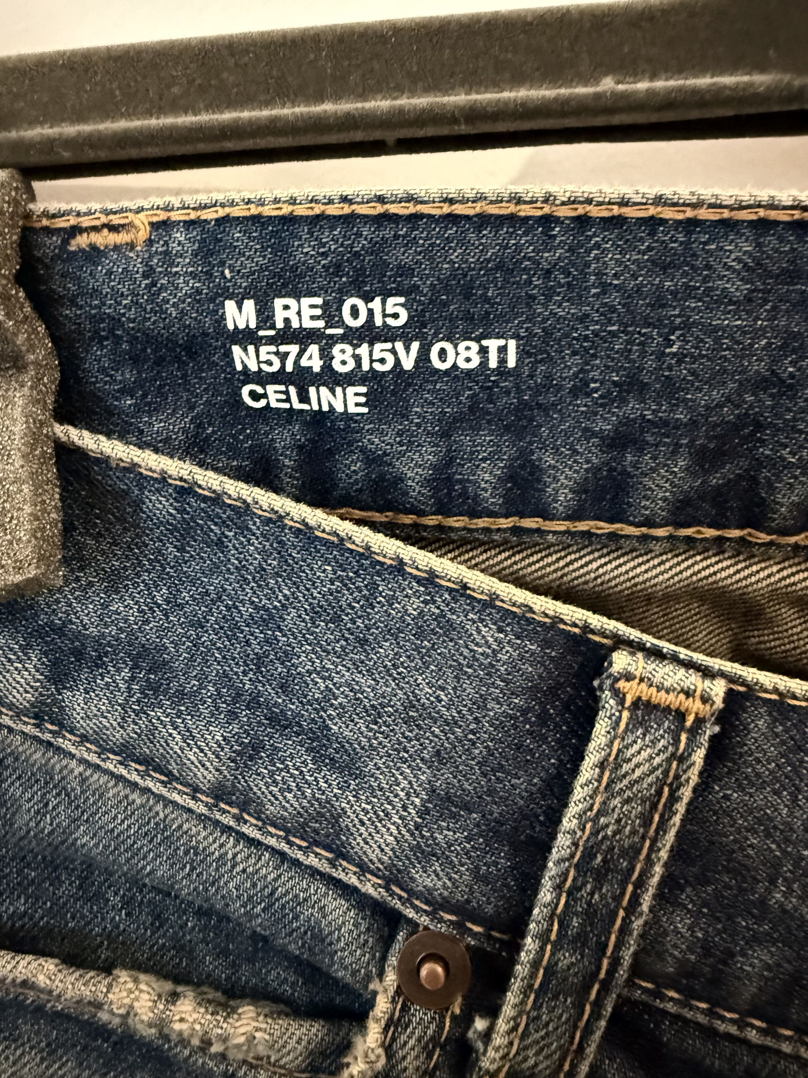 Celine Celine Kurt Denim Trail Wash Jeans - 29 Size US 29 - 4 Thumbnail