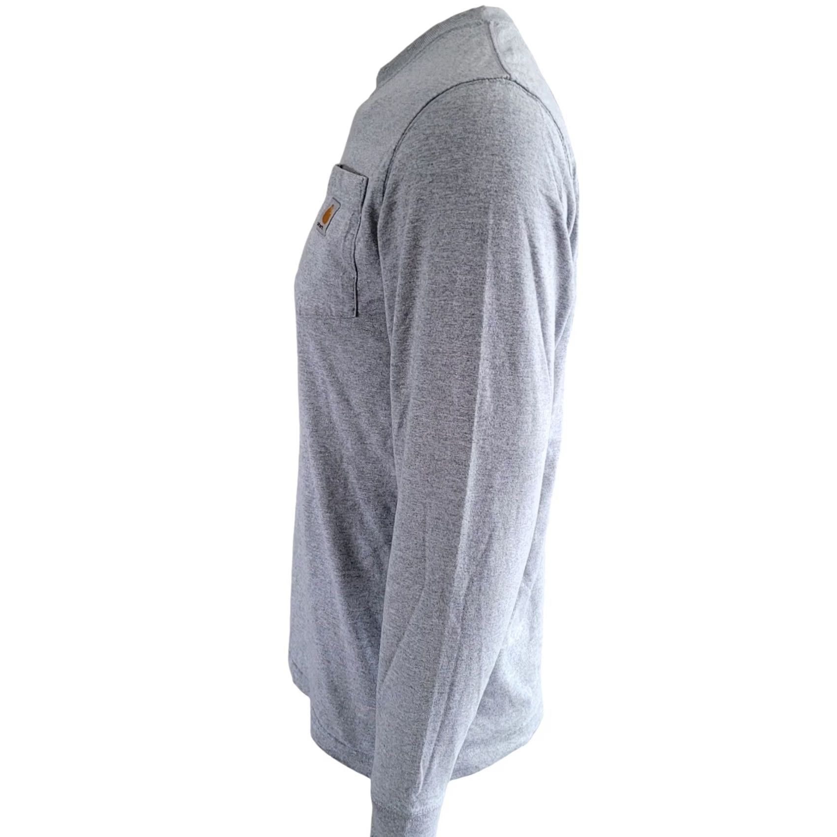 Carhartt VINTAGE Carhartt Shirt Grey Long Sleeve S Original Fit Mens Shirt Size US S / EU 44-46 / 1 - 2 Thumbnail