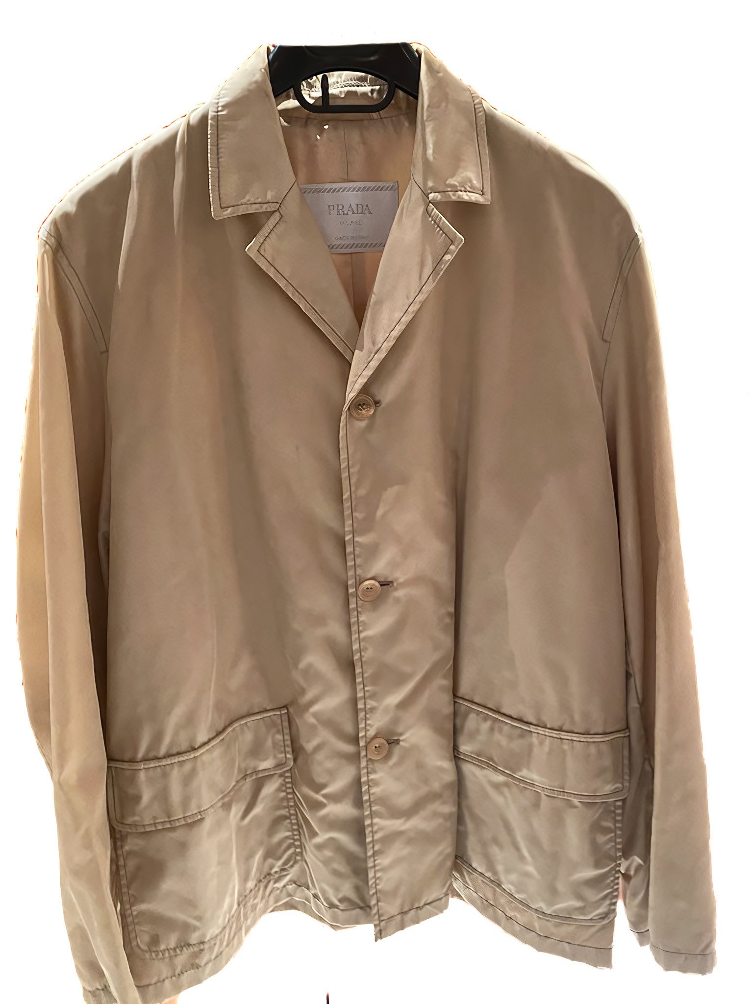 Prada S/S 2000 NYLON BLAZER JACKET | Grailed