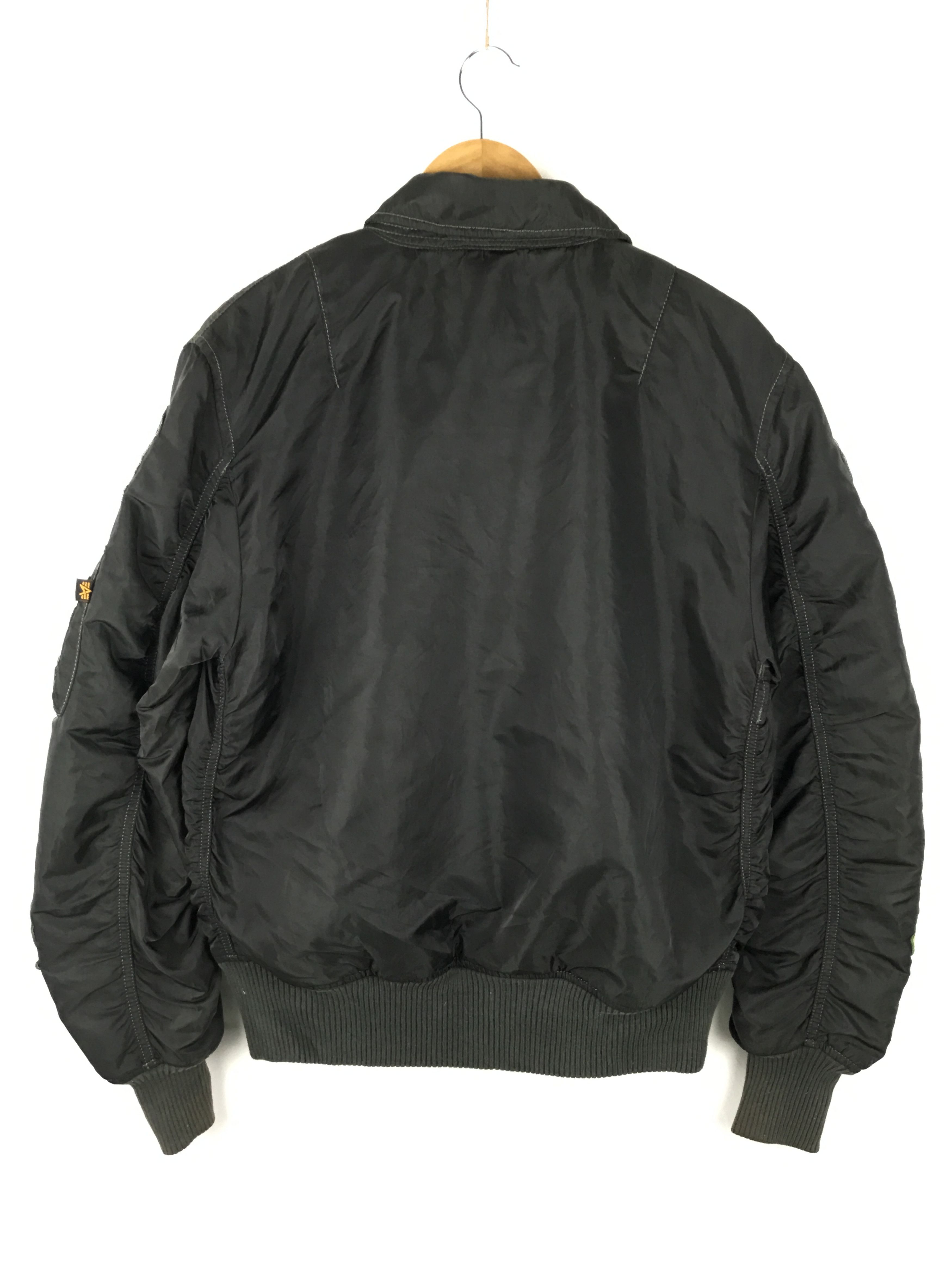 Alpha Industries Vintage Alpha Industries Bomber Flight Jacket Size US M / EU 48-50 / 2 - 2 Thumbnail