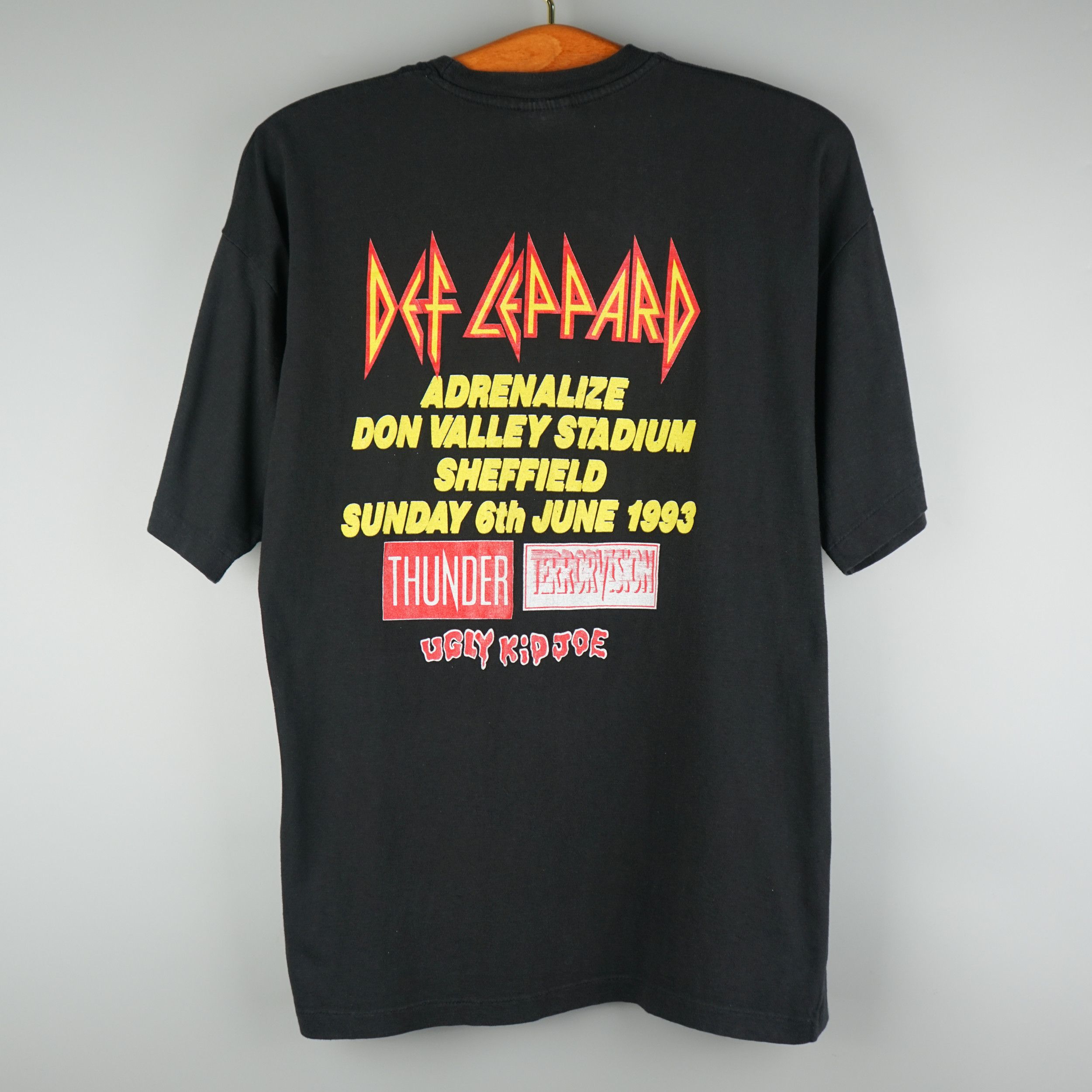 Band Tees × Vintage Vintage 1993 Def Lepard Concert T-Shirt Size US M / EU 48-50 / 2 - 7 Thumbnail