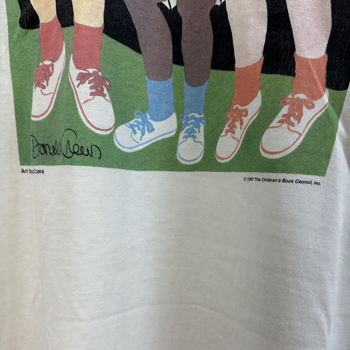 Vintage Vintage National Childrens Book Week T Shirt XL Art Size US XL / EU 56 / 4 - 3 Thumbnail