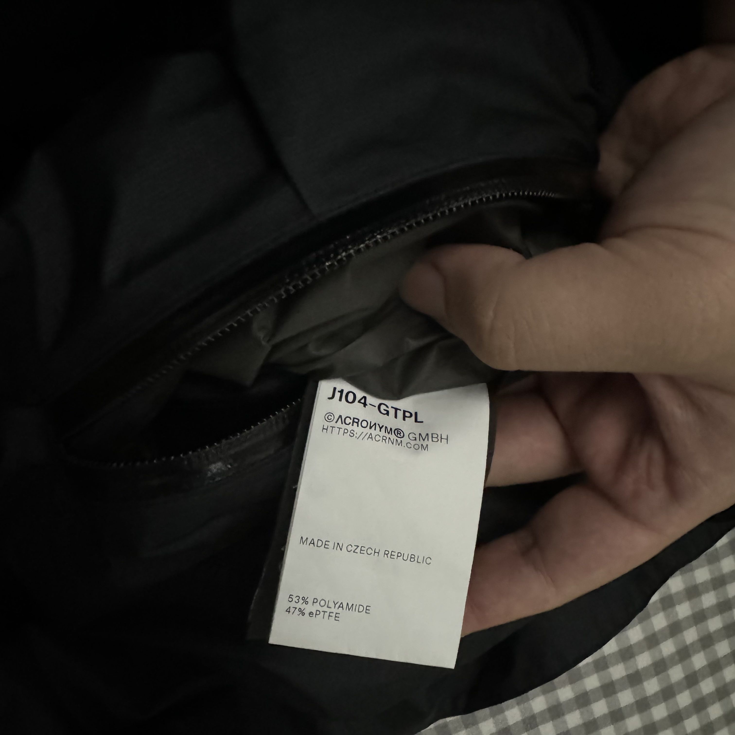 Acronym × Errolson Hugh J104-GTPL 2L Gore-Tex Paclite Plus Jacket Size US XL / EU 56 / 4 - 10 Thumbnail